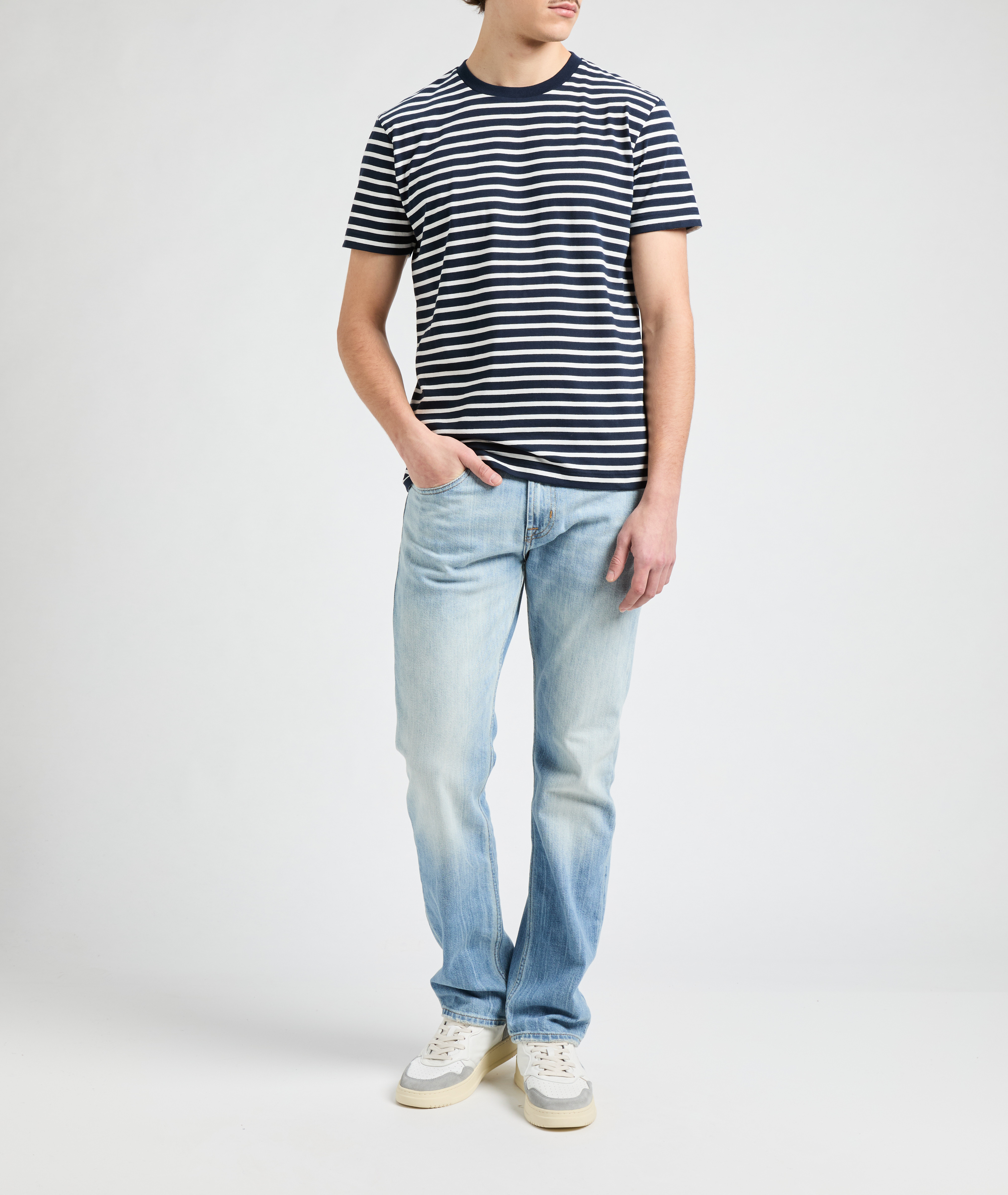 Striped T-shirt AU PRINTEMPS PARIS Blue