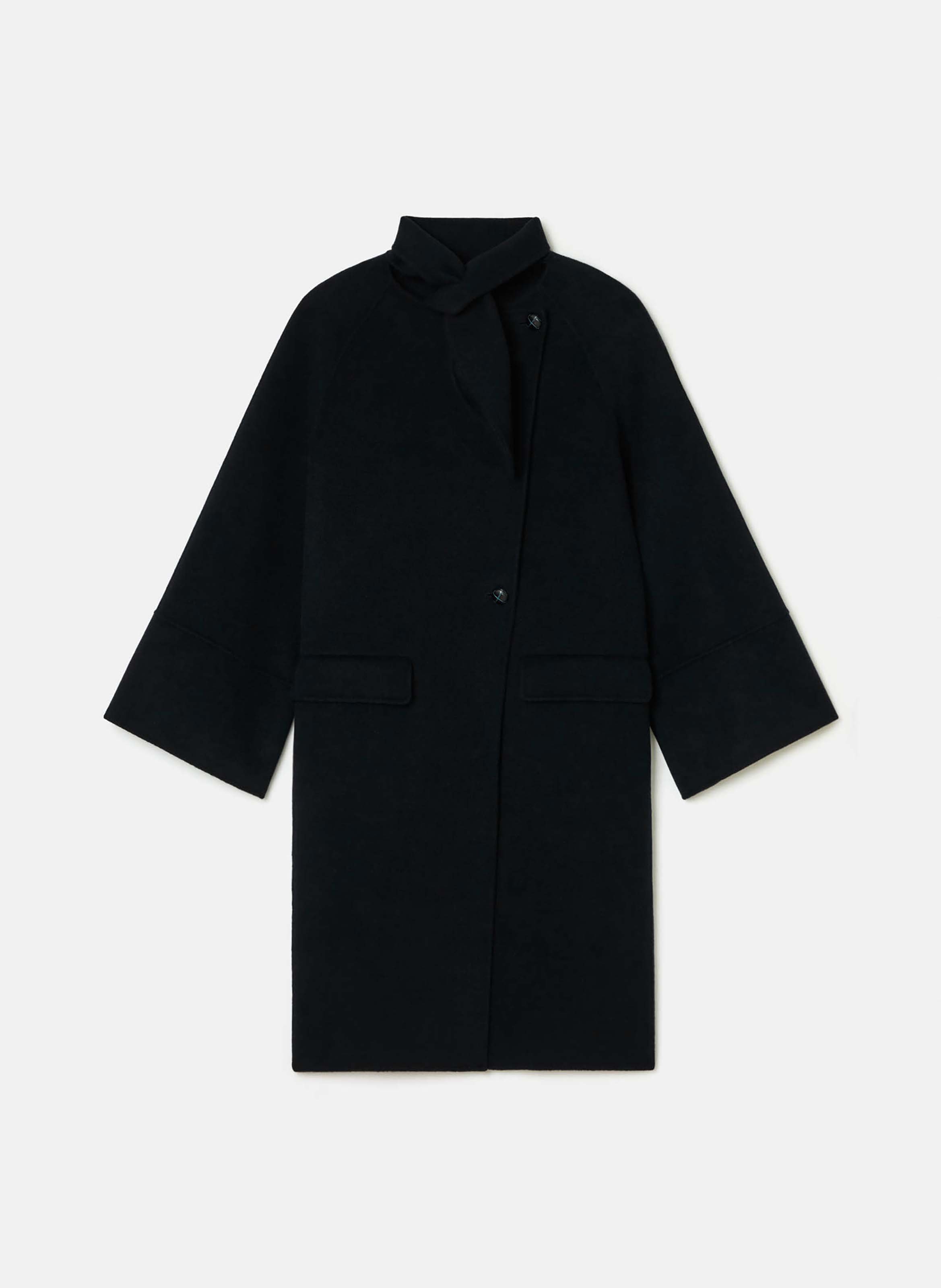Manteau double face mocca TARA JARMON Noir