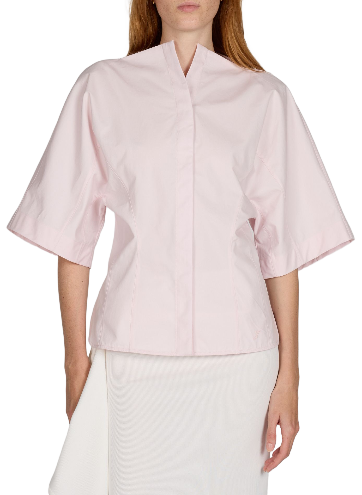 De Moisson katoenen overhemd JACQUEMUS Roze
