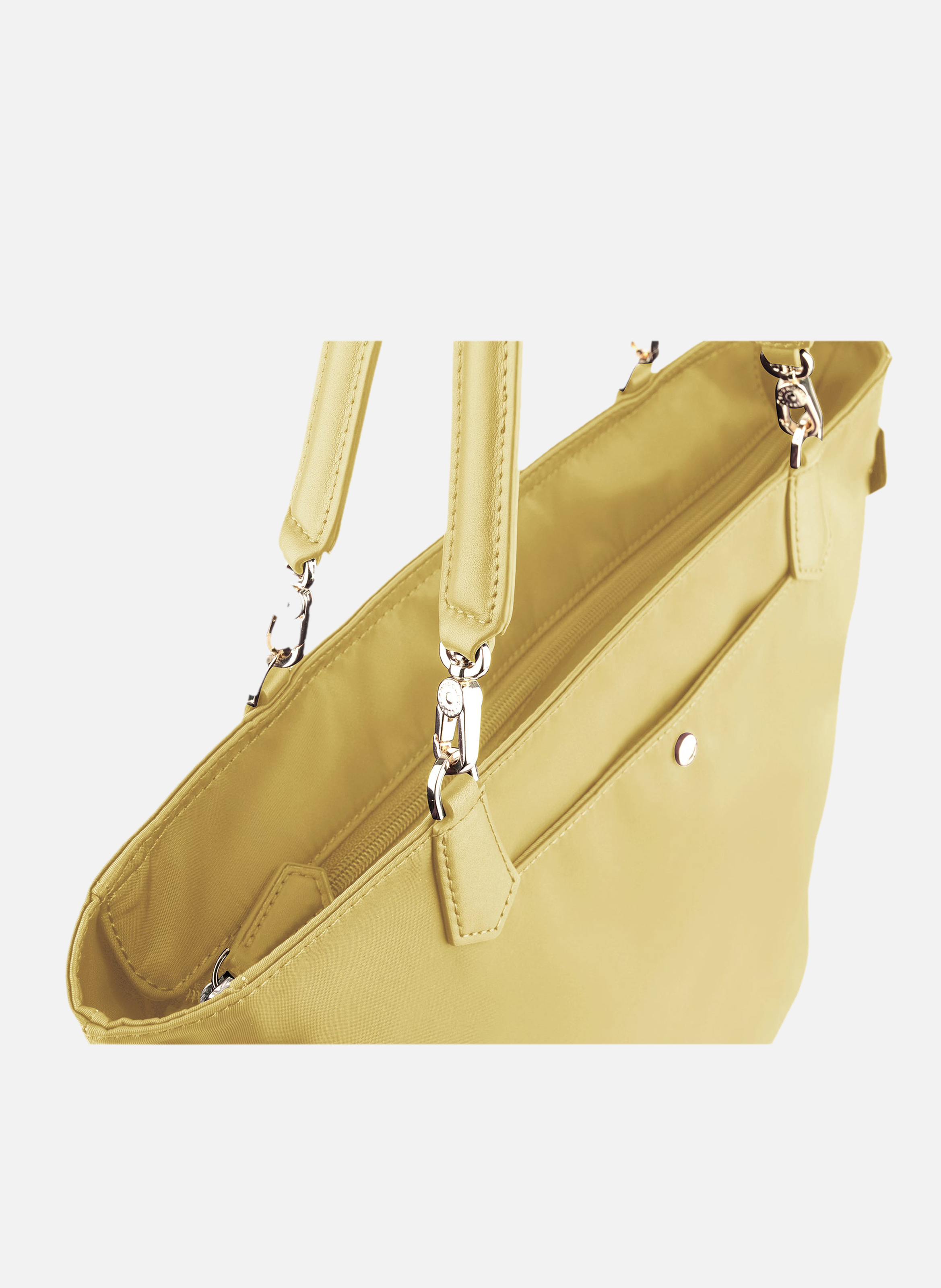 Daily | sac cabas mm en nylon | Jaune POURCHET Femme