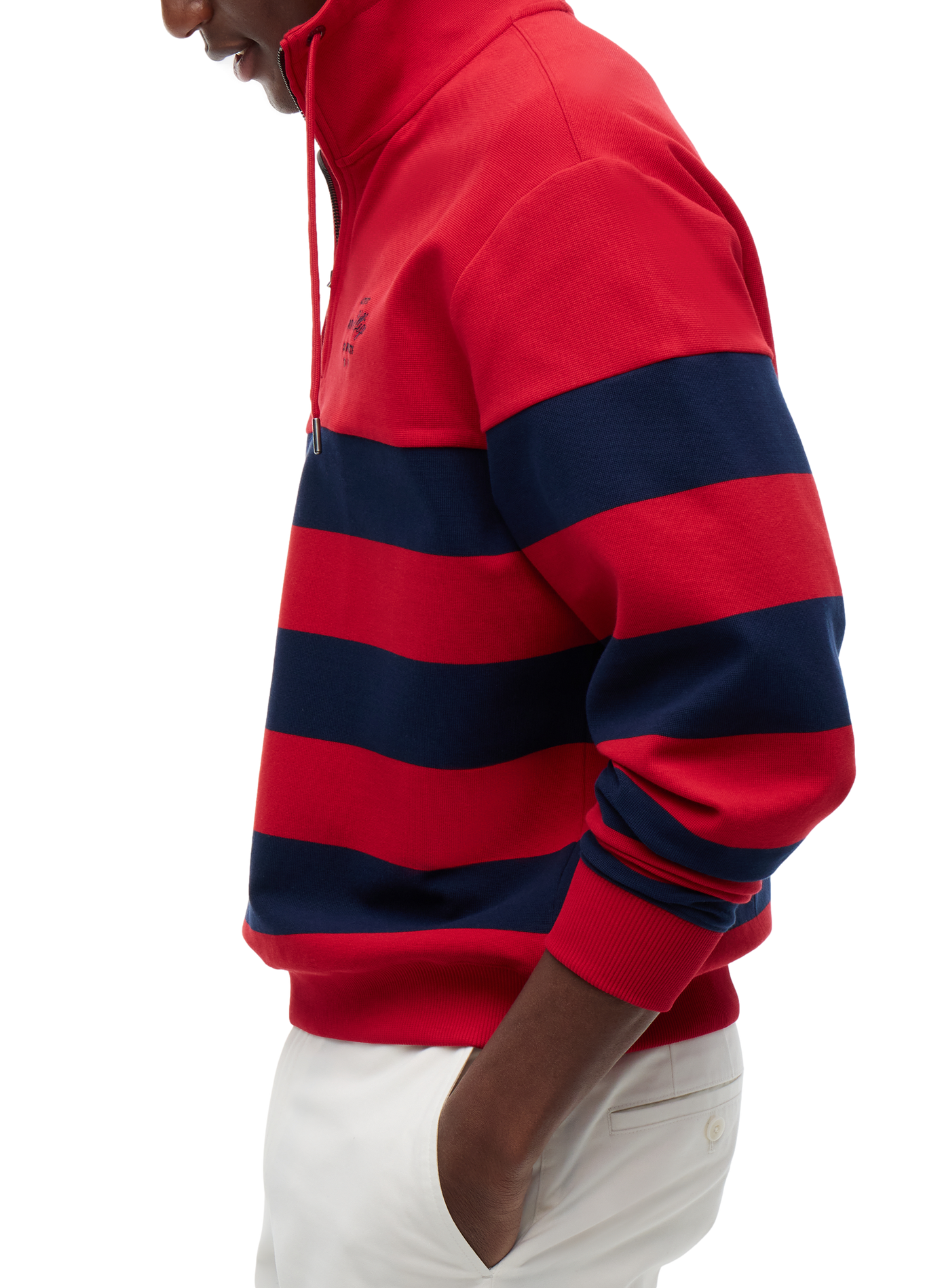 Striped polo shirt TOMMY HILFIGER Red