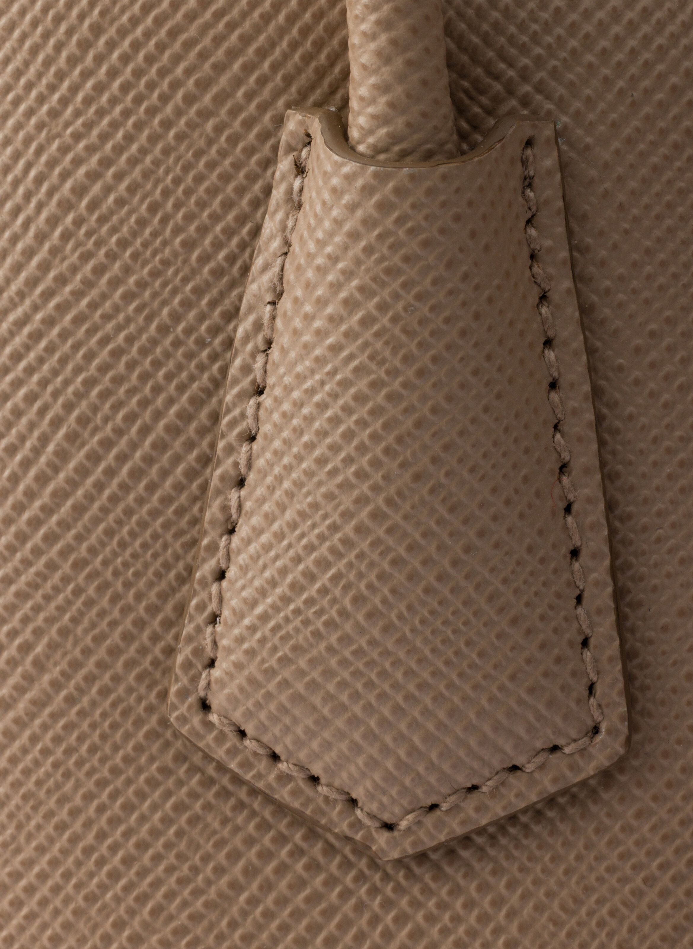 Mini sac prada double en cuir saffiano PRADA Rose