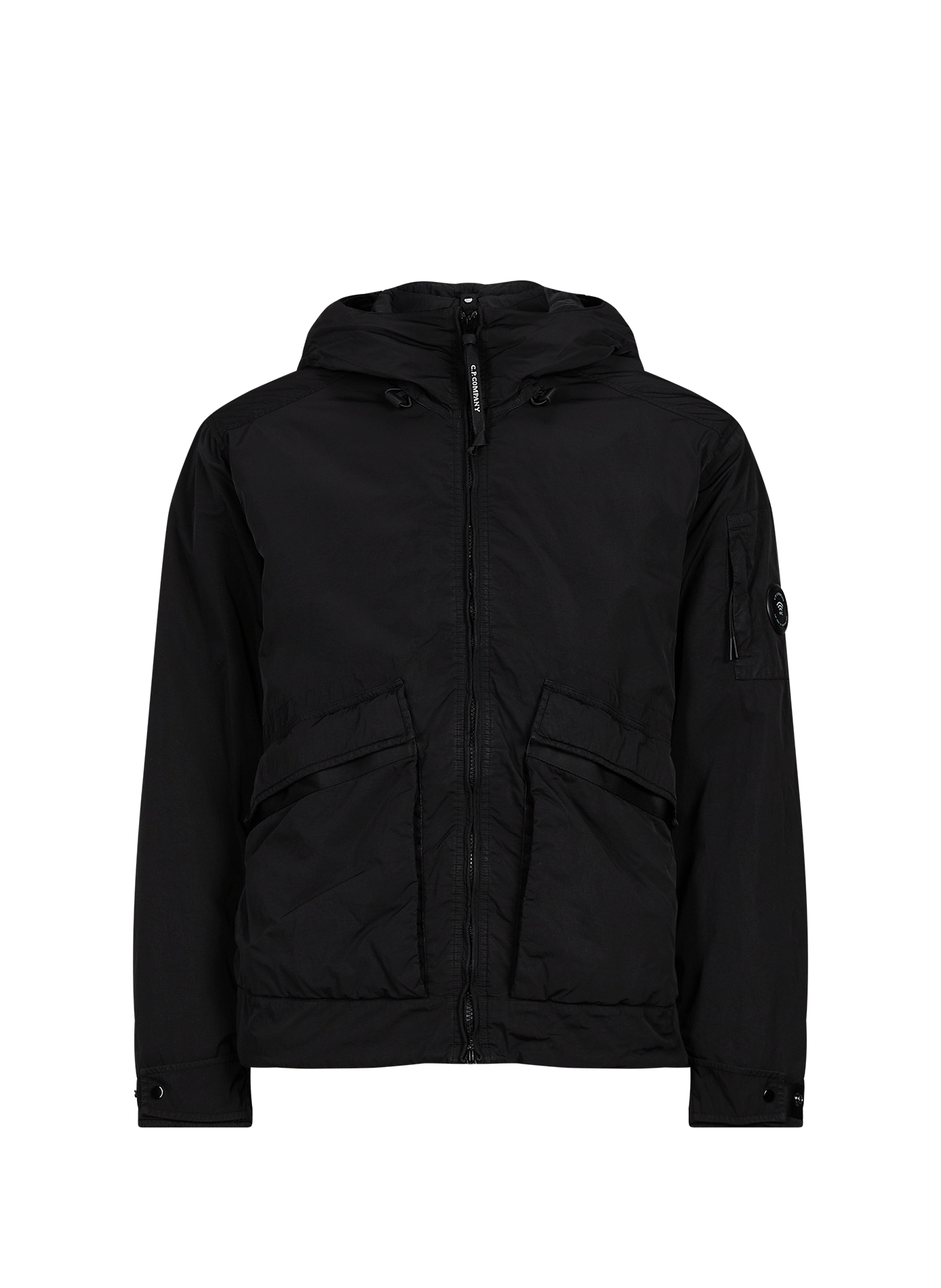 Blouson uni à ourlet ajustable CP COMPANY Noir
