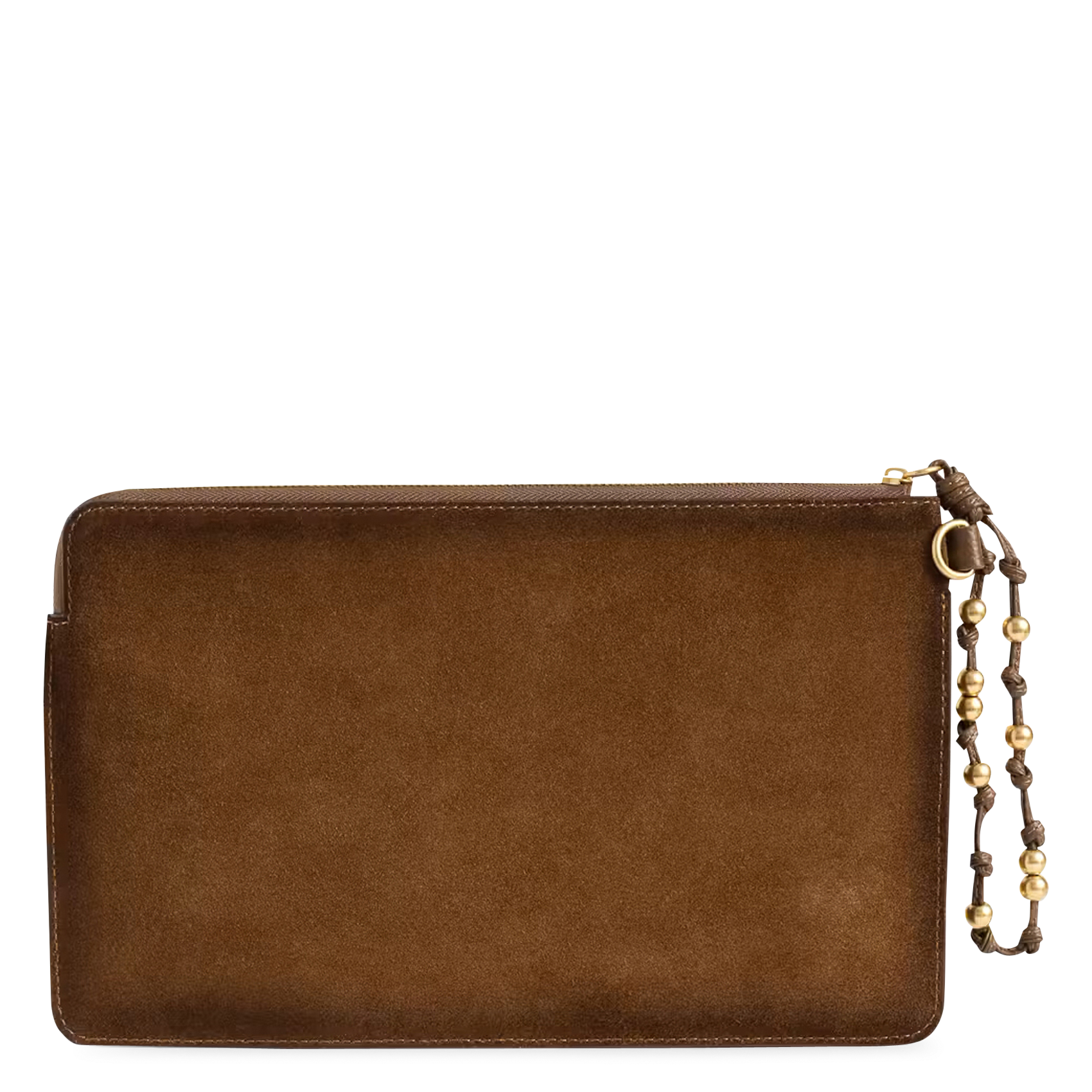 Ritstas van suèdeleer engel tasje ZADIG&VOLTAIRE Bruin