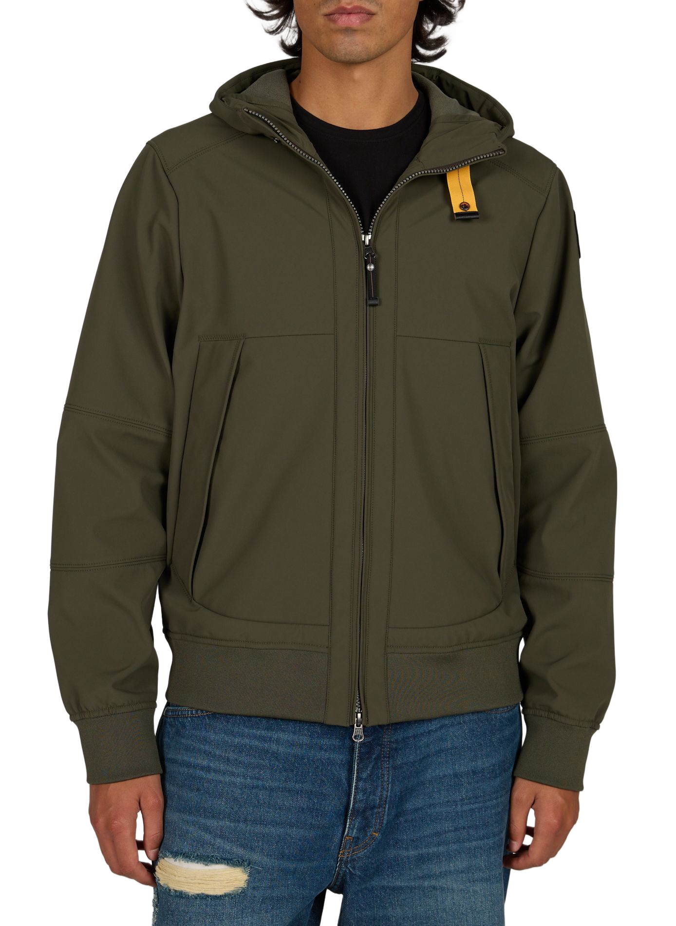 Uni jack met capuchon Abner PARAJUMPERS Kaki
