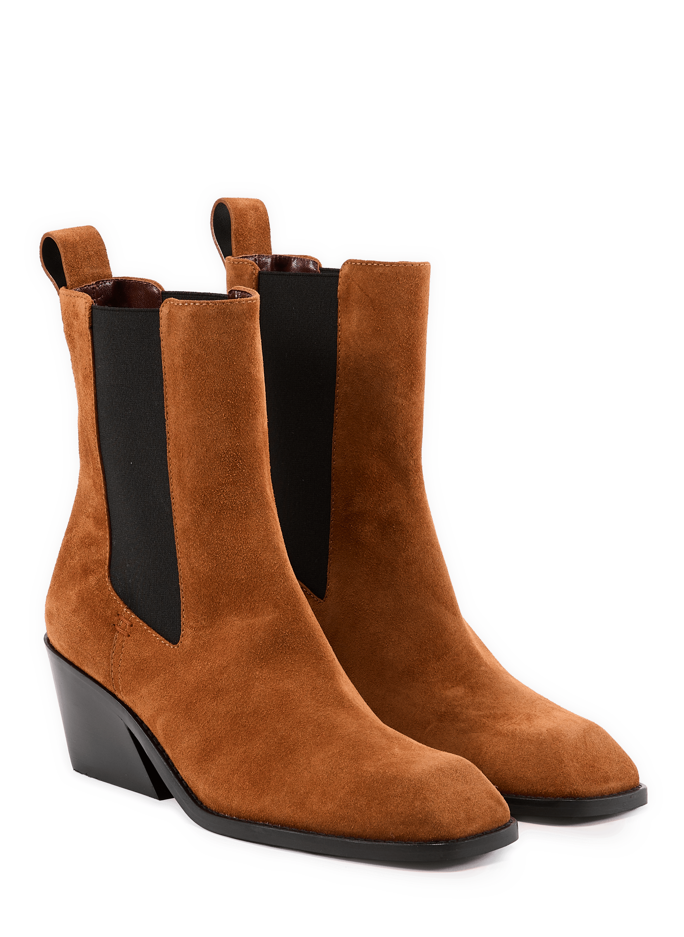 Botinnes en cuir NODALETO Marrón