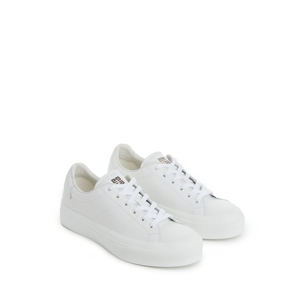 Baskets City en cuir