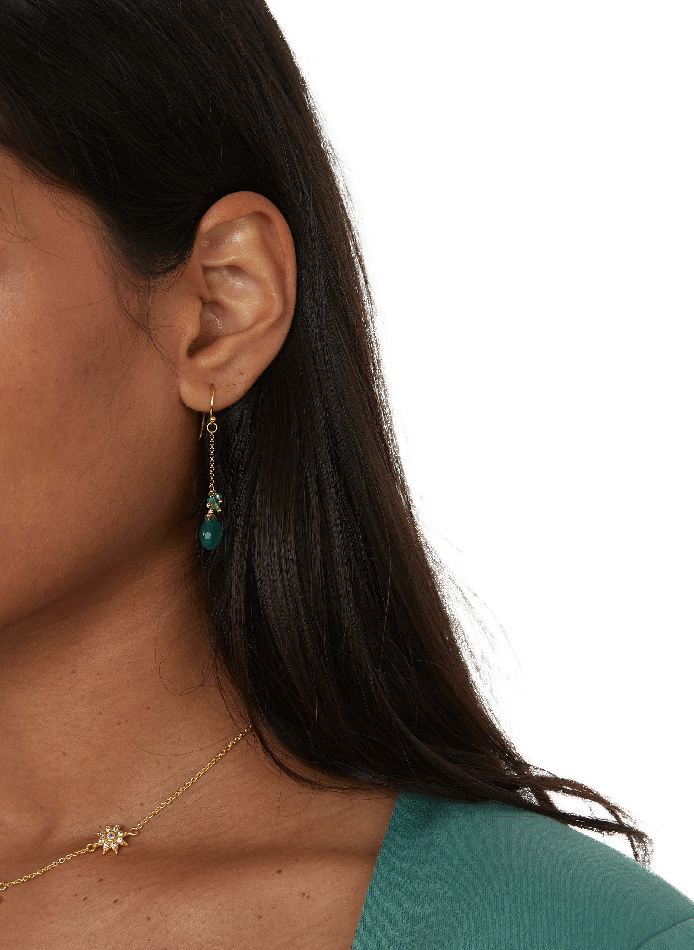 Julia S earrings LILO Green