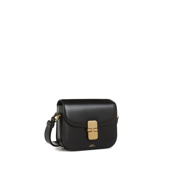 Mini sac Grace en jute et cuir