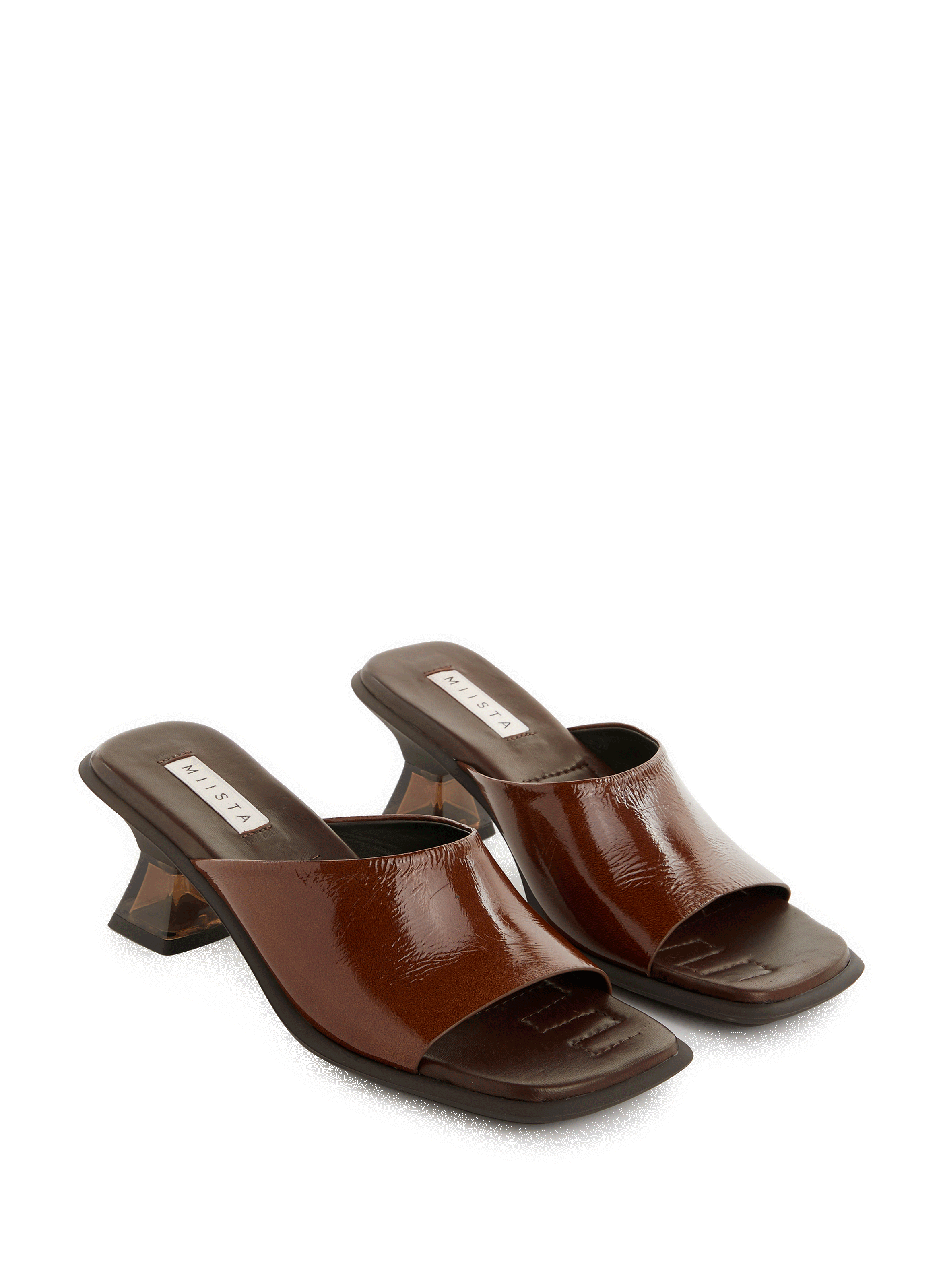 Mules Synthia en cuir