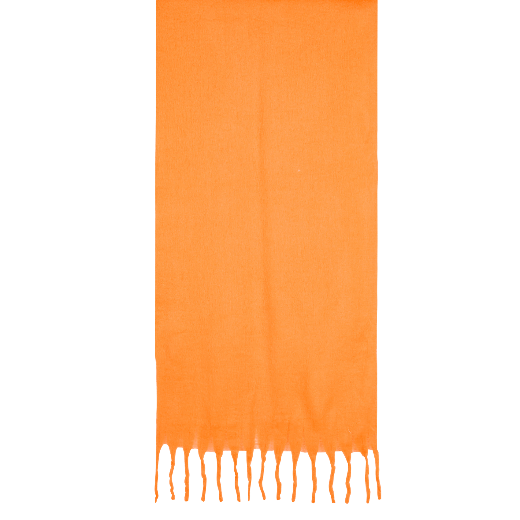 Écharpe Châle Florale Orange En Lin - 160x50 Cm, Style Ethnique, Neuve Sans étiquette