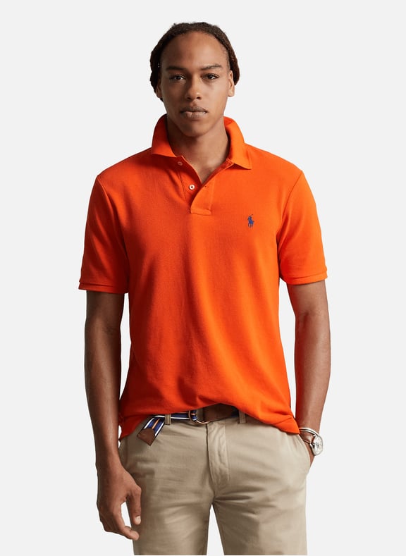 Cotton polo shirt Orange by POLO RALPH LAUREN POLO RALPH LAUREN Cotton polo shirt Orange