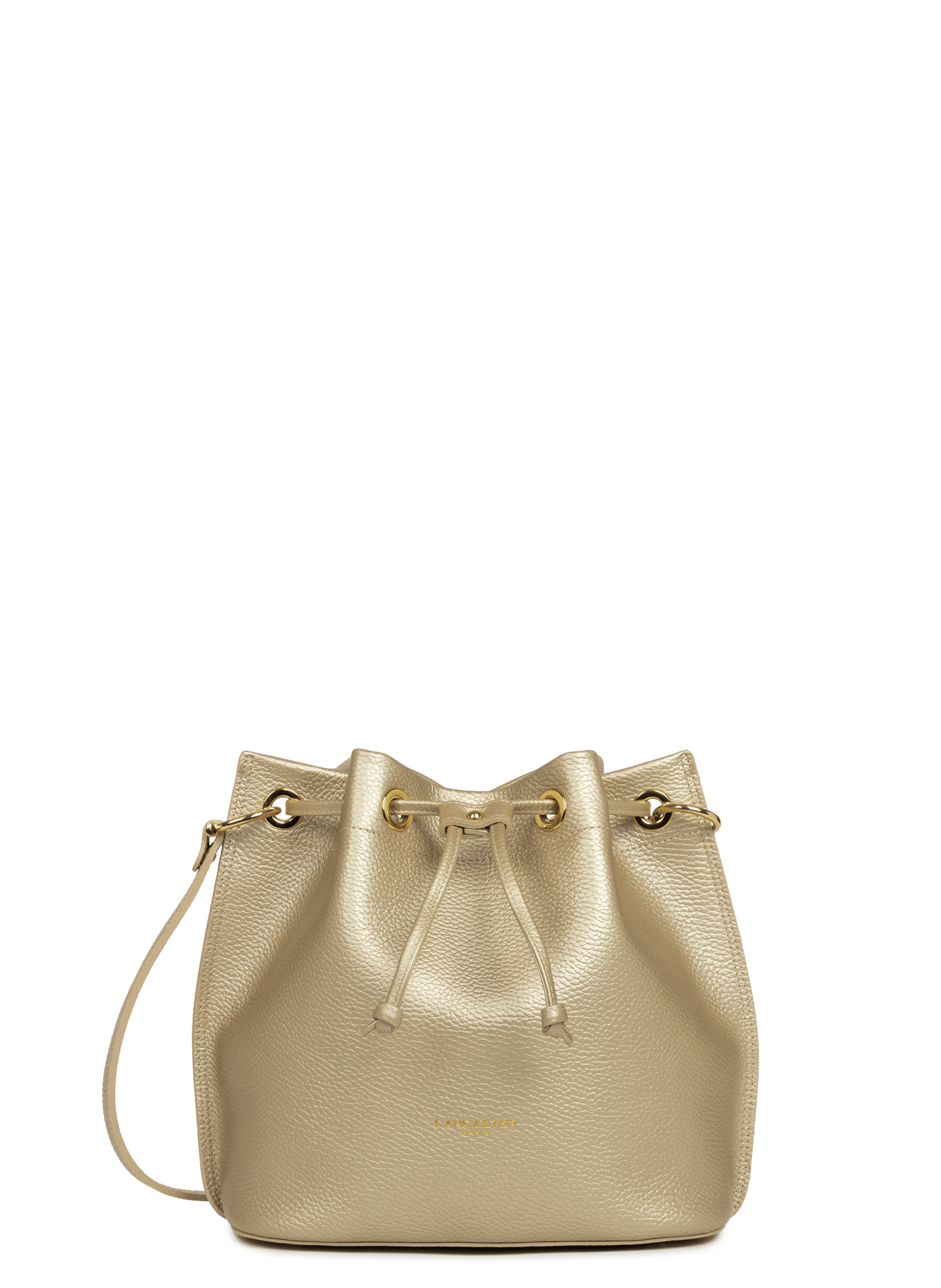 Sac bourse - alba double  Champagne - in - nude