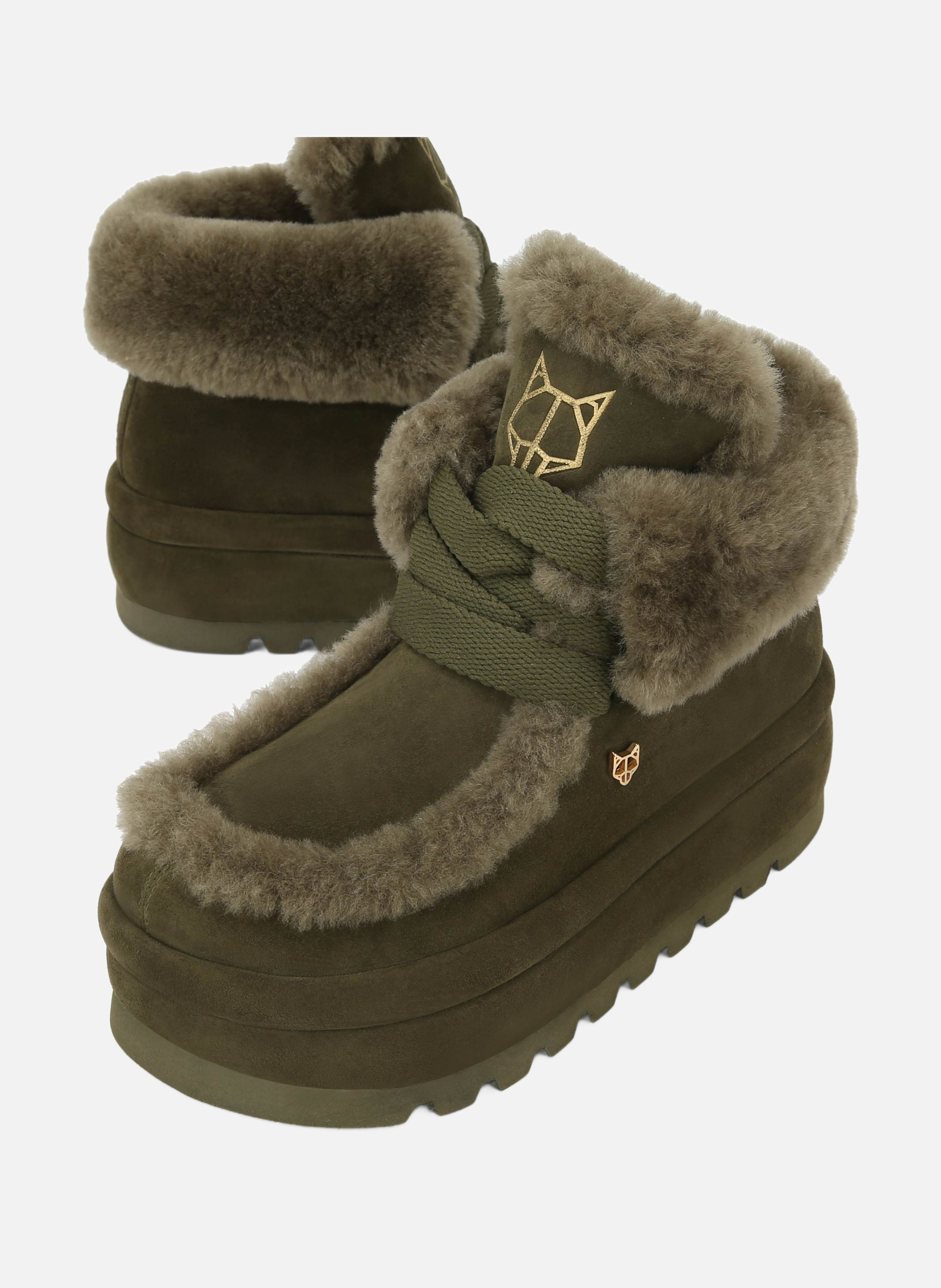 Bottes bambi NAKED WOLFE Vert