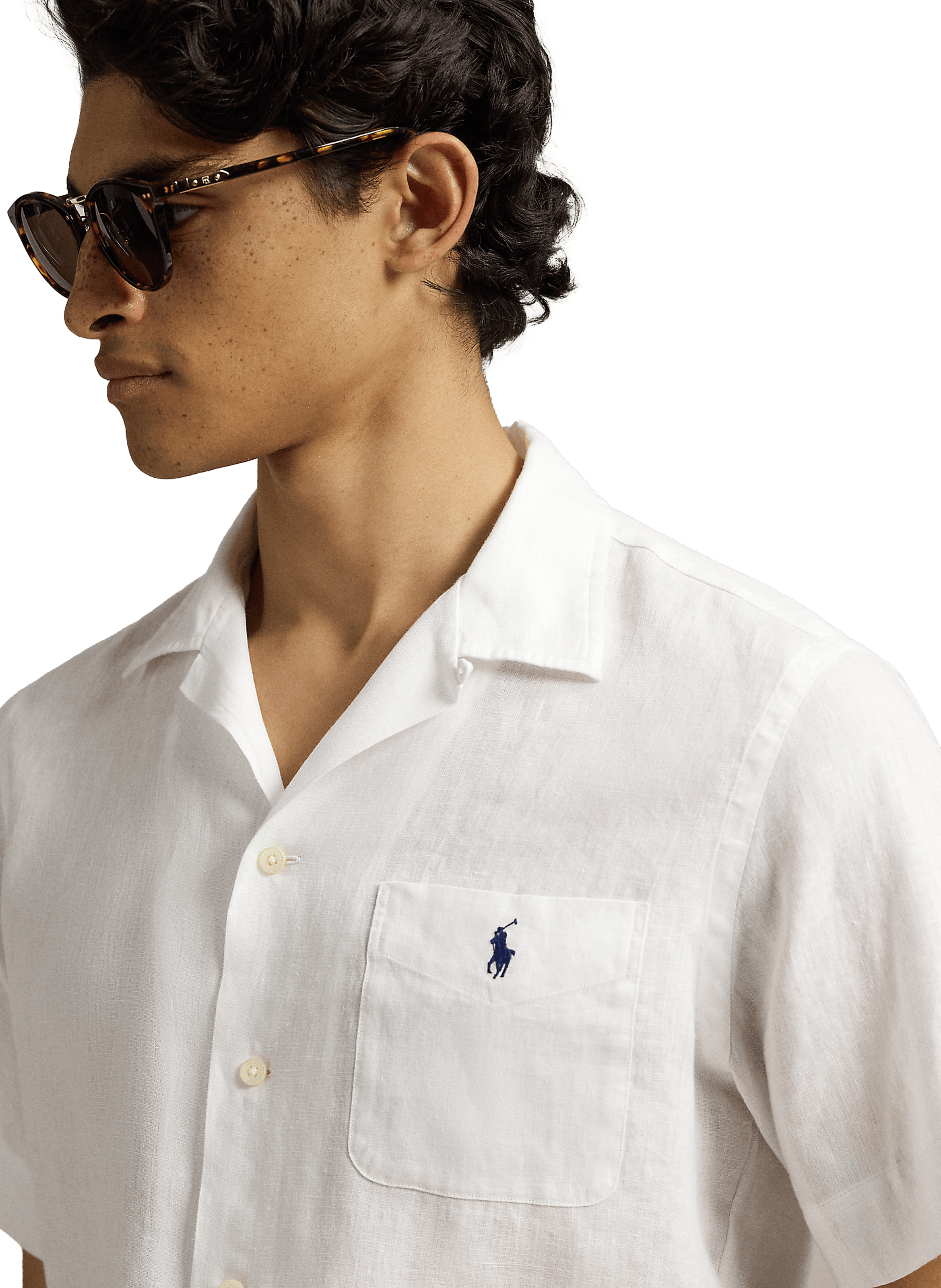 Linen shirt POLO RALPH LAUREN White