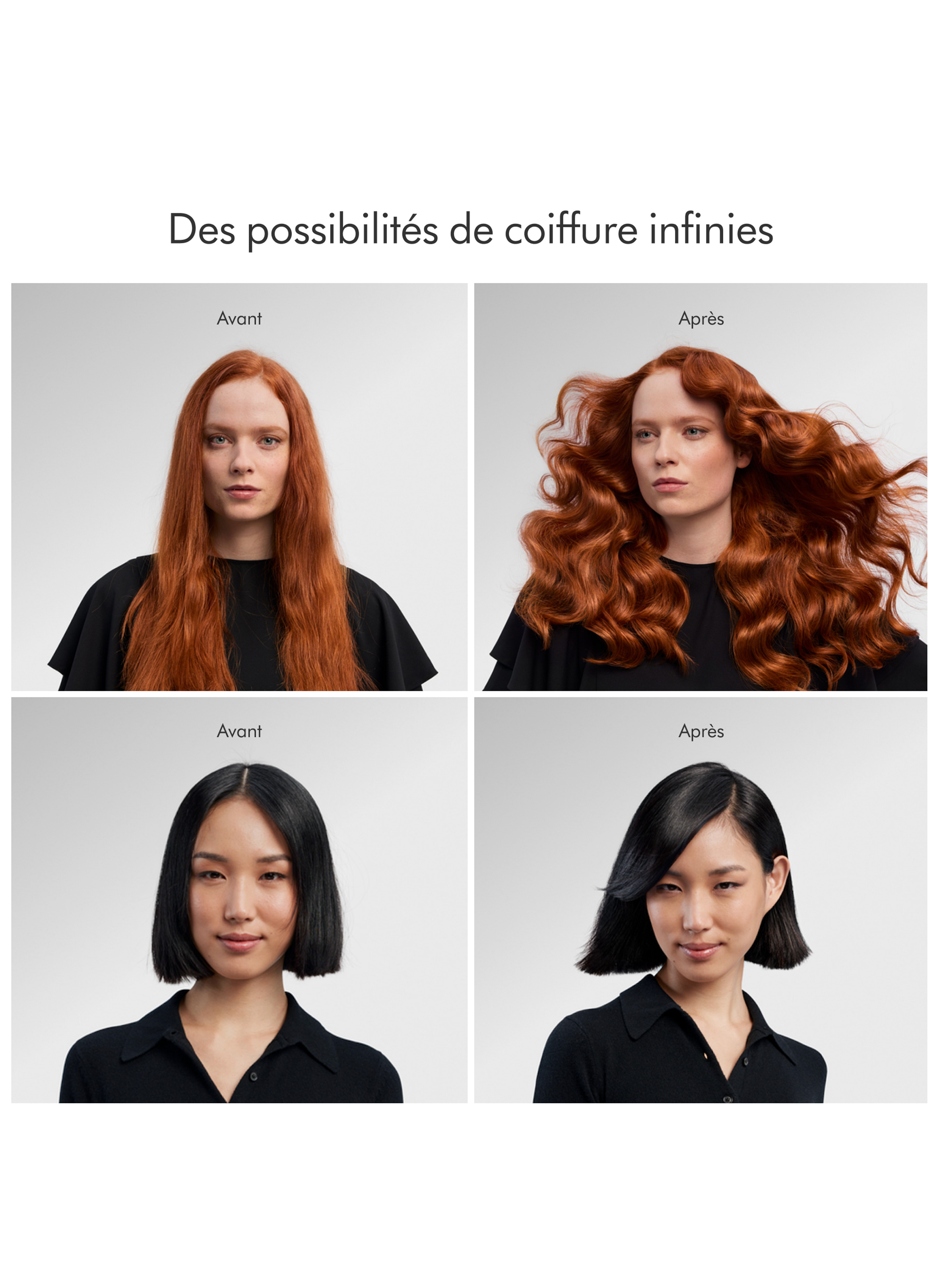 Airwrap i.d. ™ Cheveux raides à ondulés  Rose Céramique DYSON No color