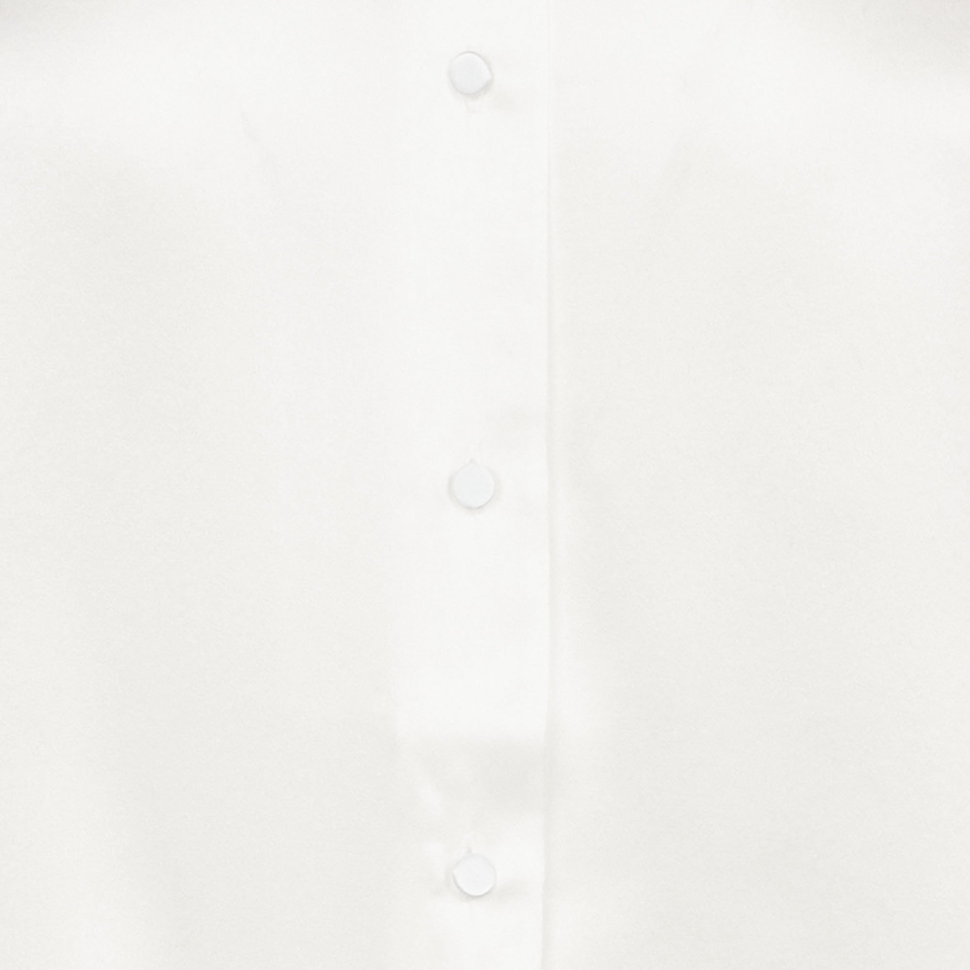 Chemise col classique en soie MAJE Blanc