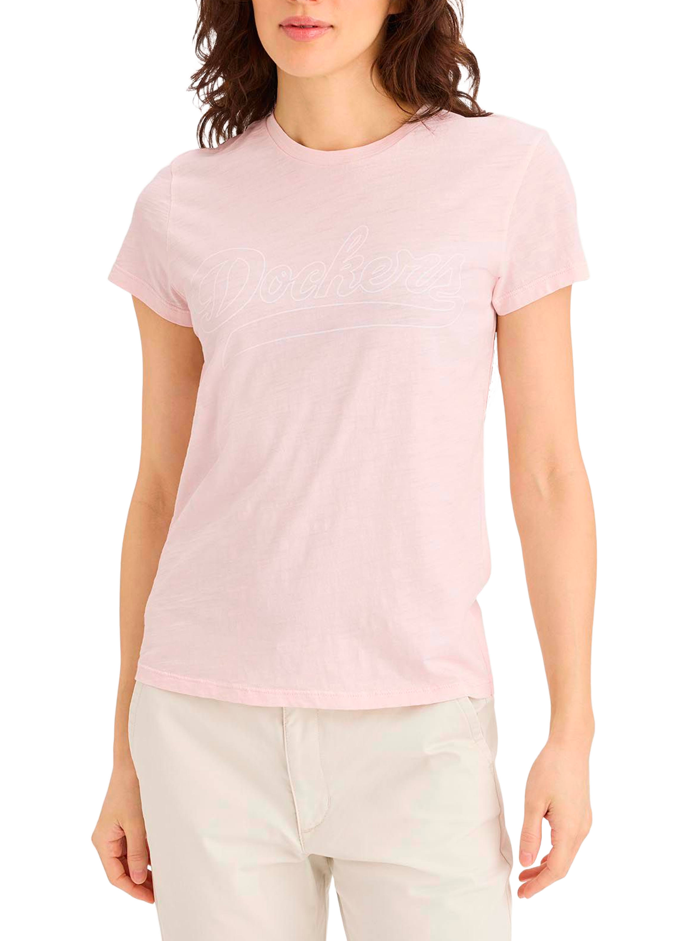 DOCKERS T-shirt à motif Rose