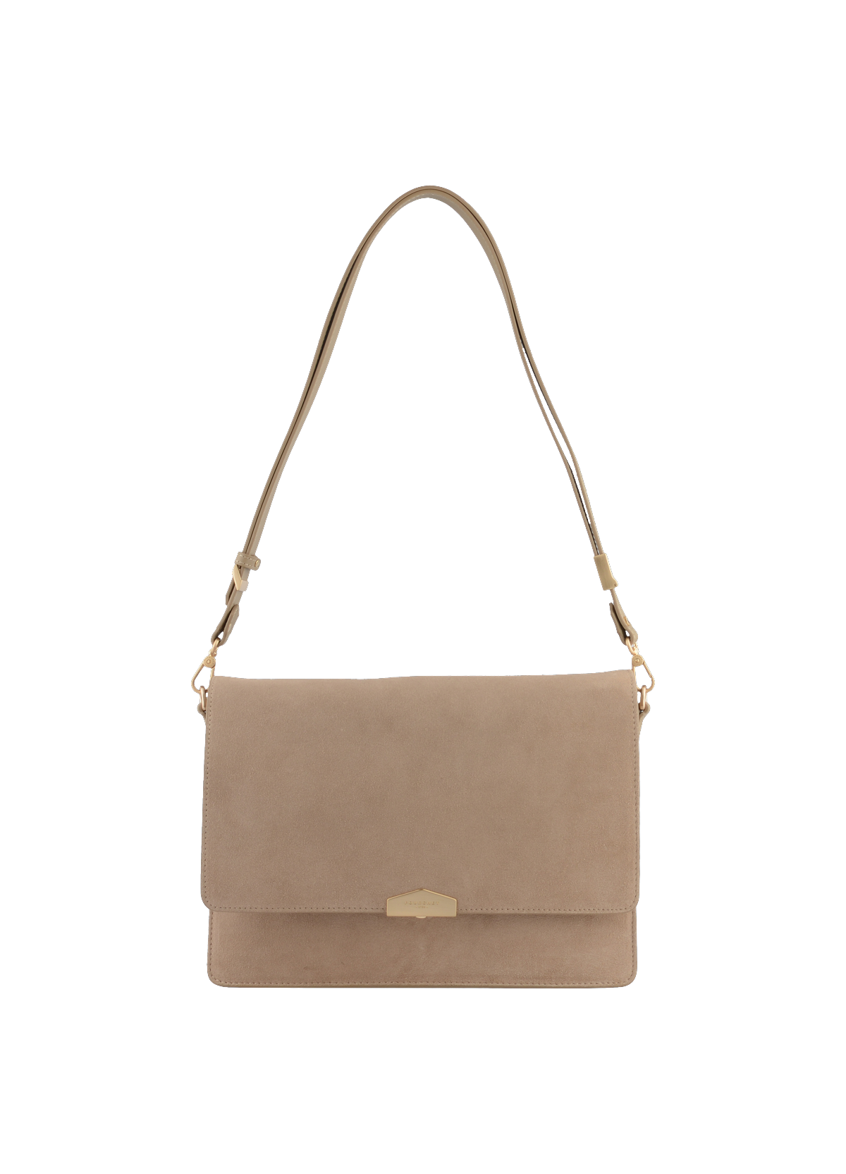 Anjou daim | porté épaule gm POURCHET Gris