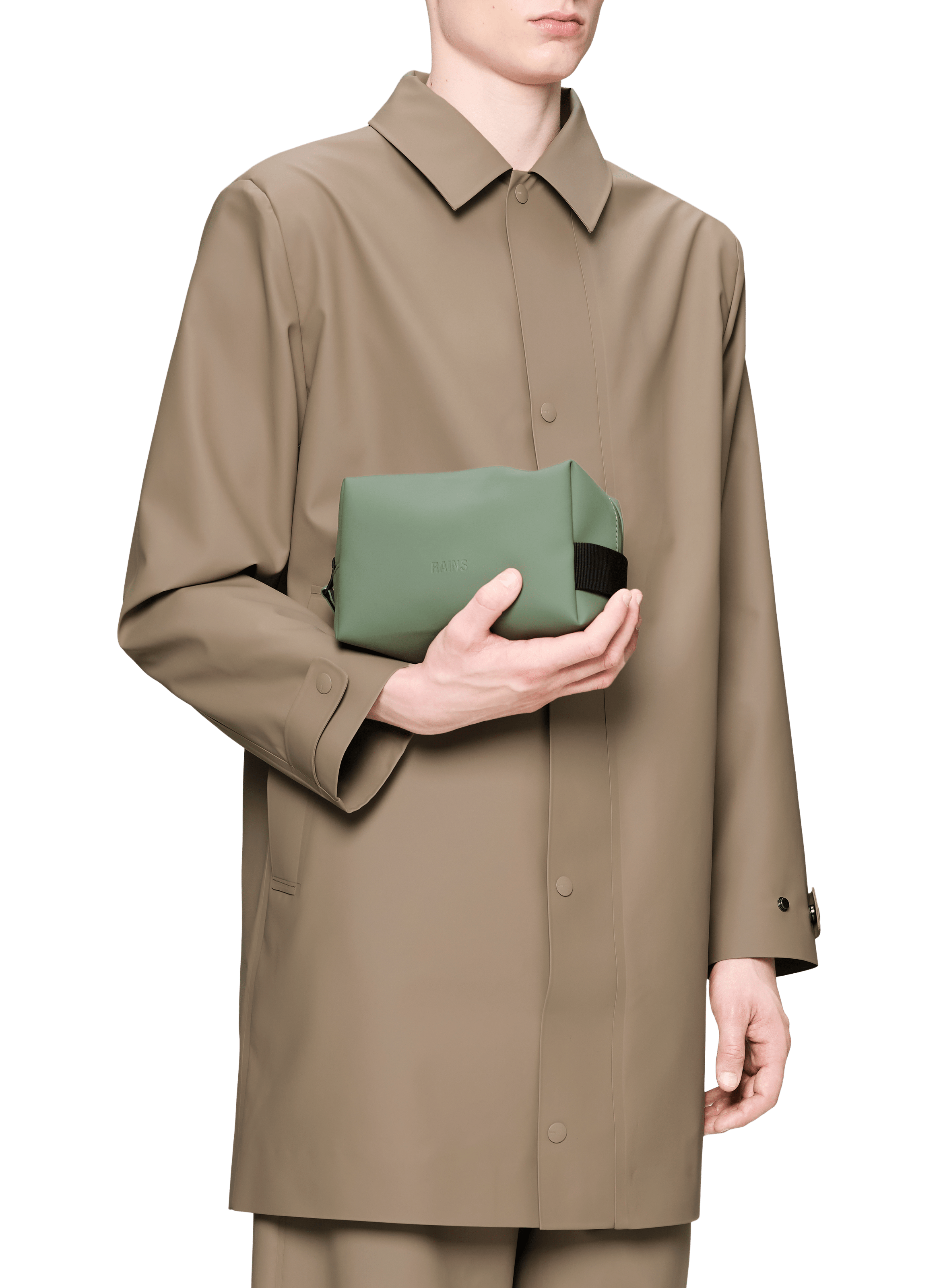 Trousse de toilette RAINS Vert