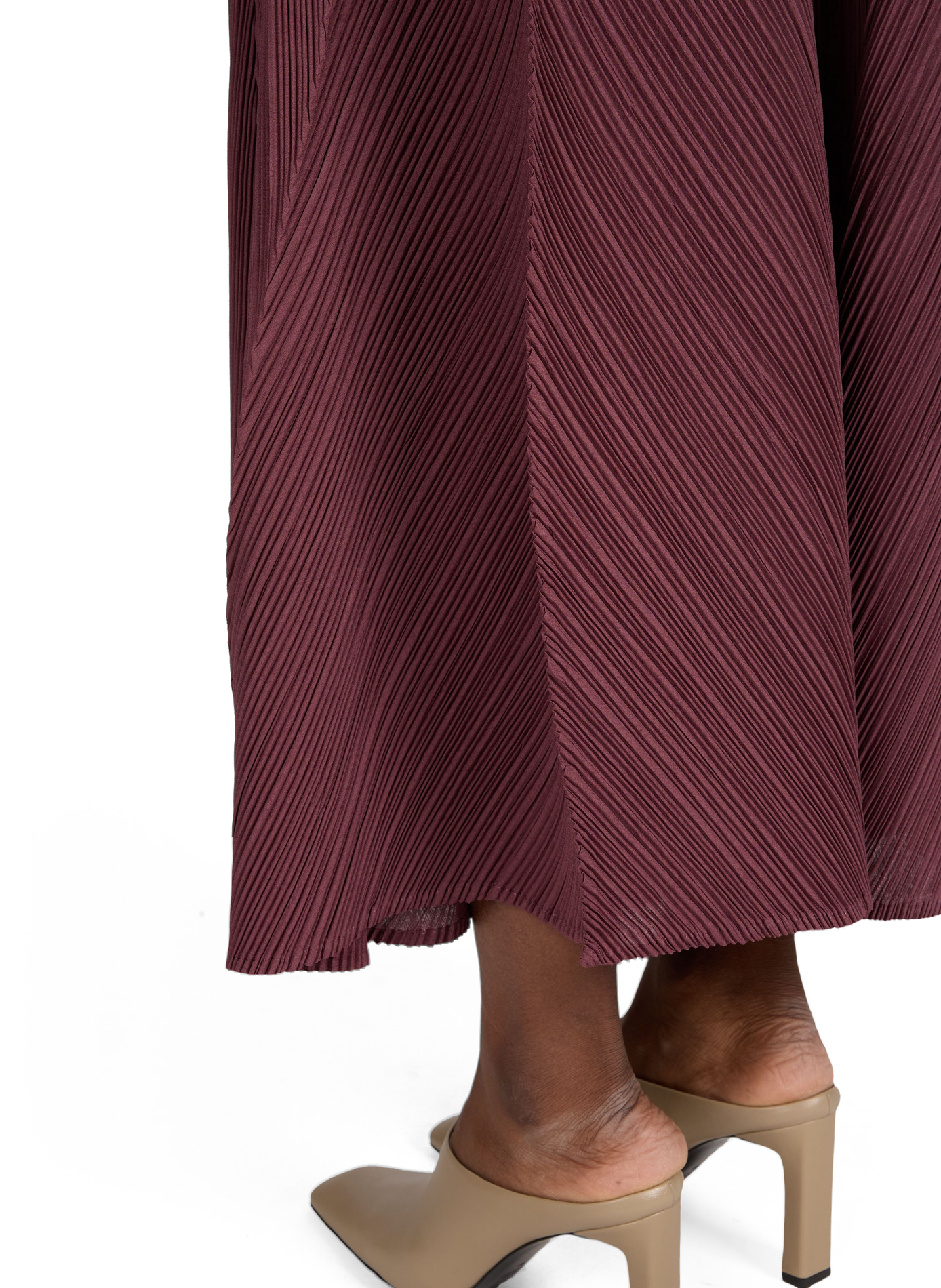 Wide Striped Trousers ADOLFO DOMINGUEZ Red