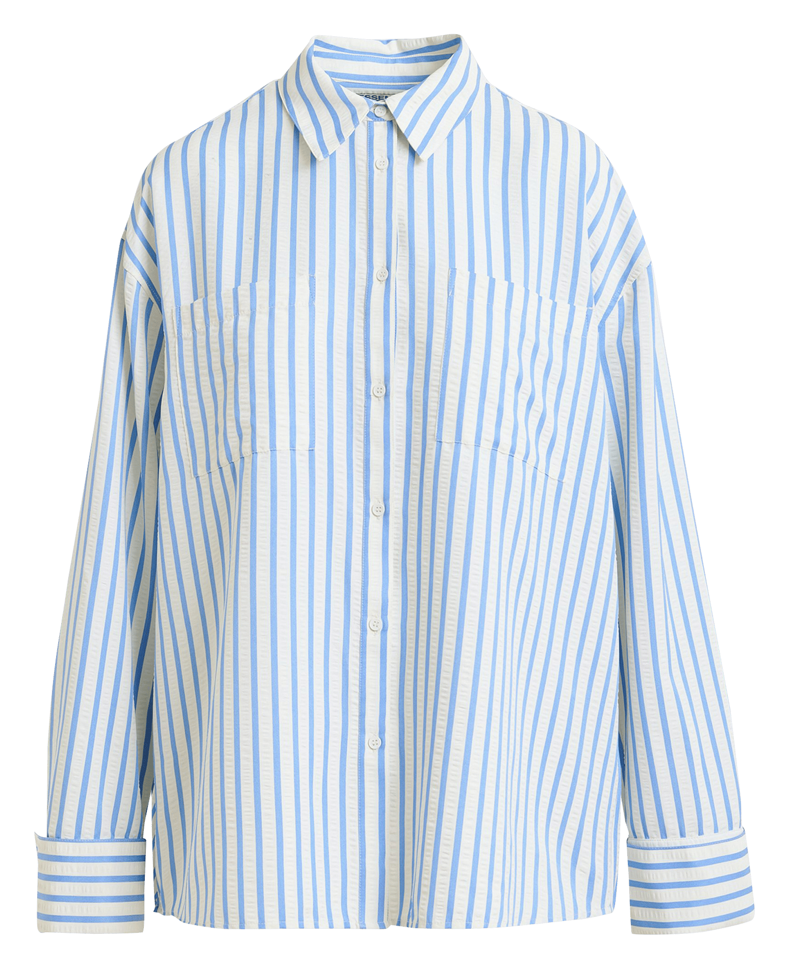 Chemise oversize à rayures Janna ESSENTIEL ANTWERP Blanc