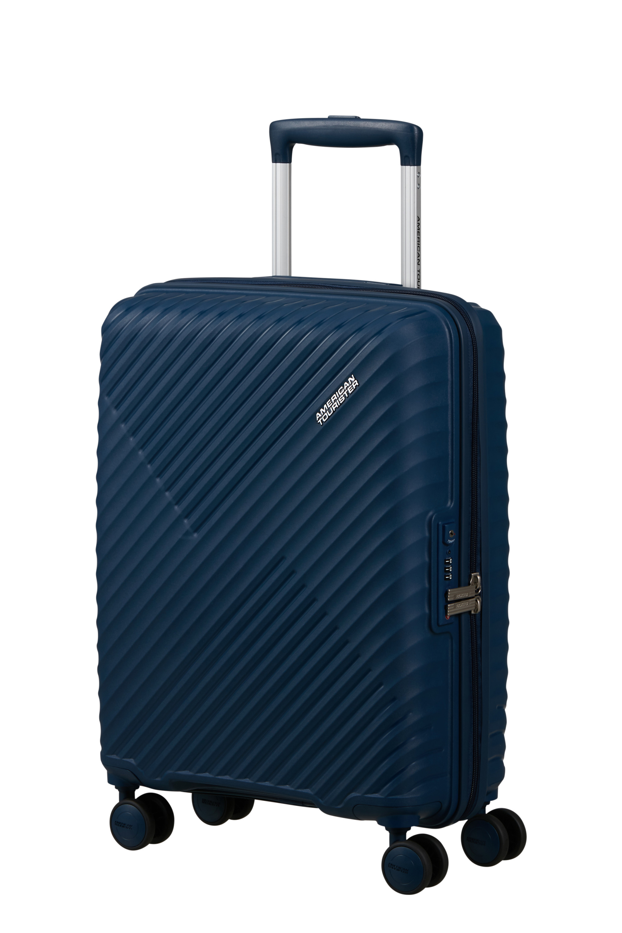 Diablast valise 4 roues taille s AMERICAN TOURISTER Bleu