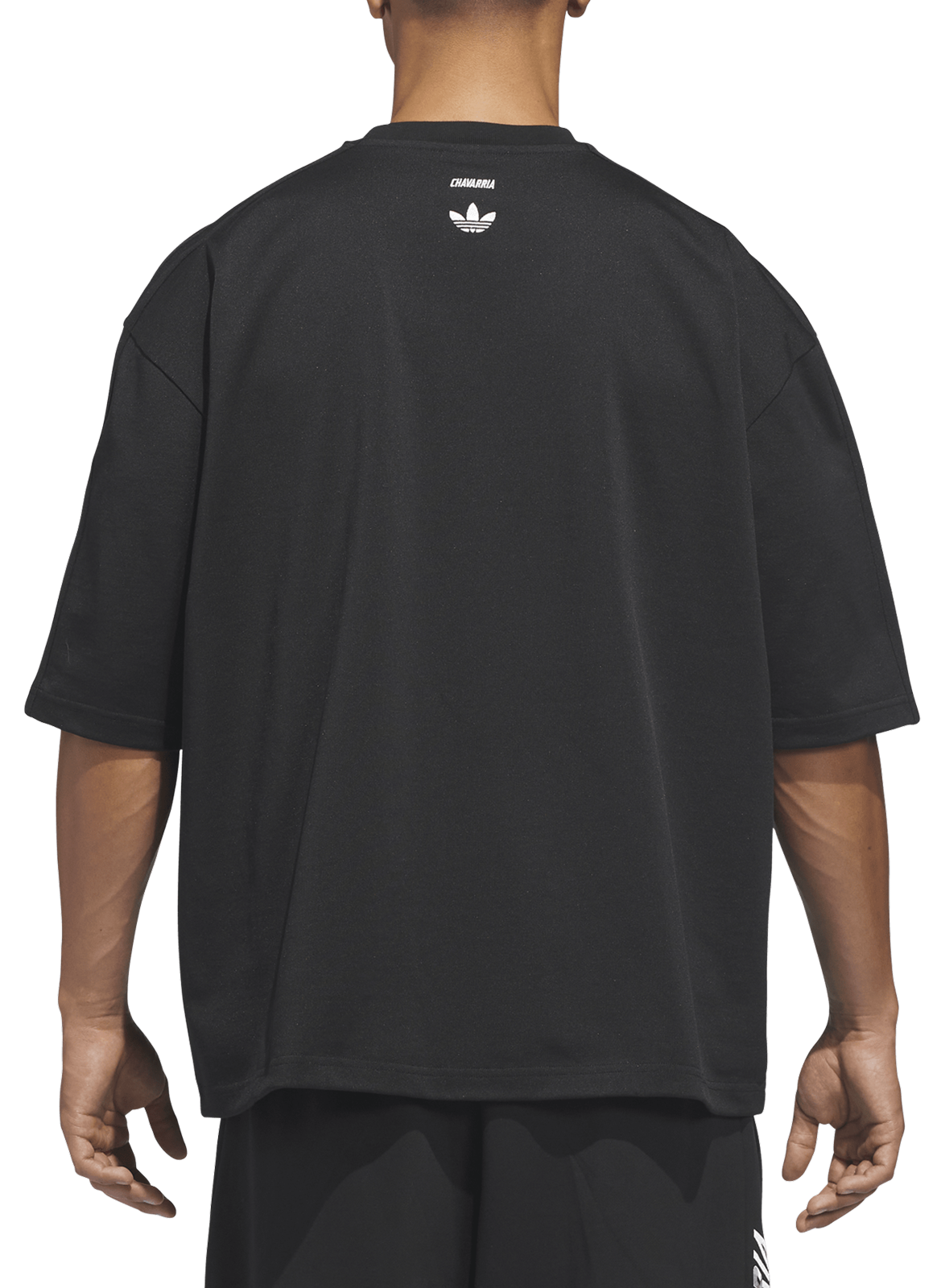 T-shirt à imprimé en coton mélangé ADIDAS Noir