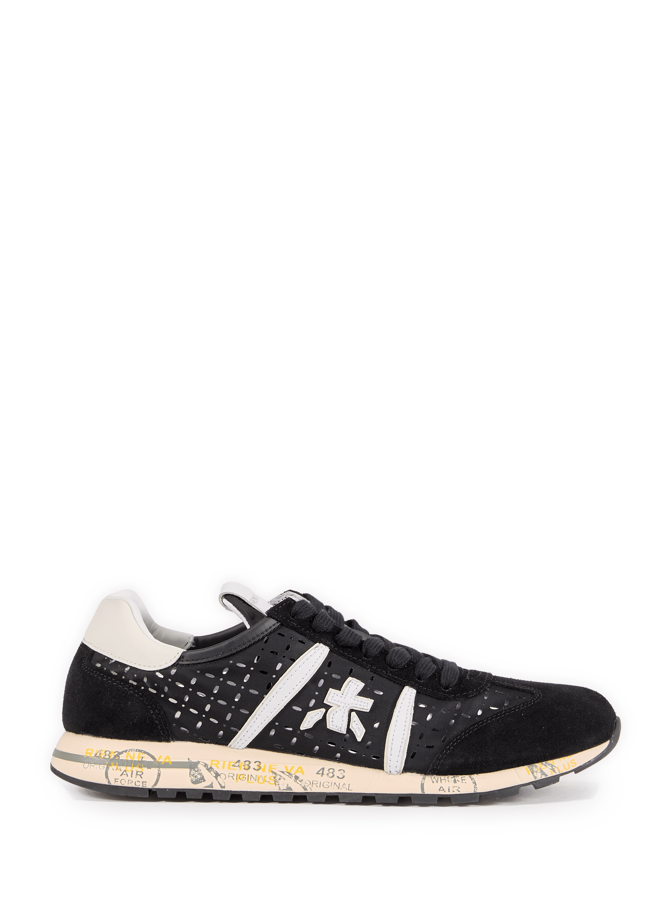 Baskets Lucyd perforées et suédées PREMIATA Black