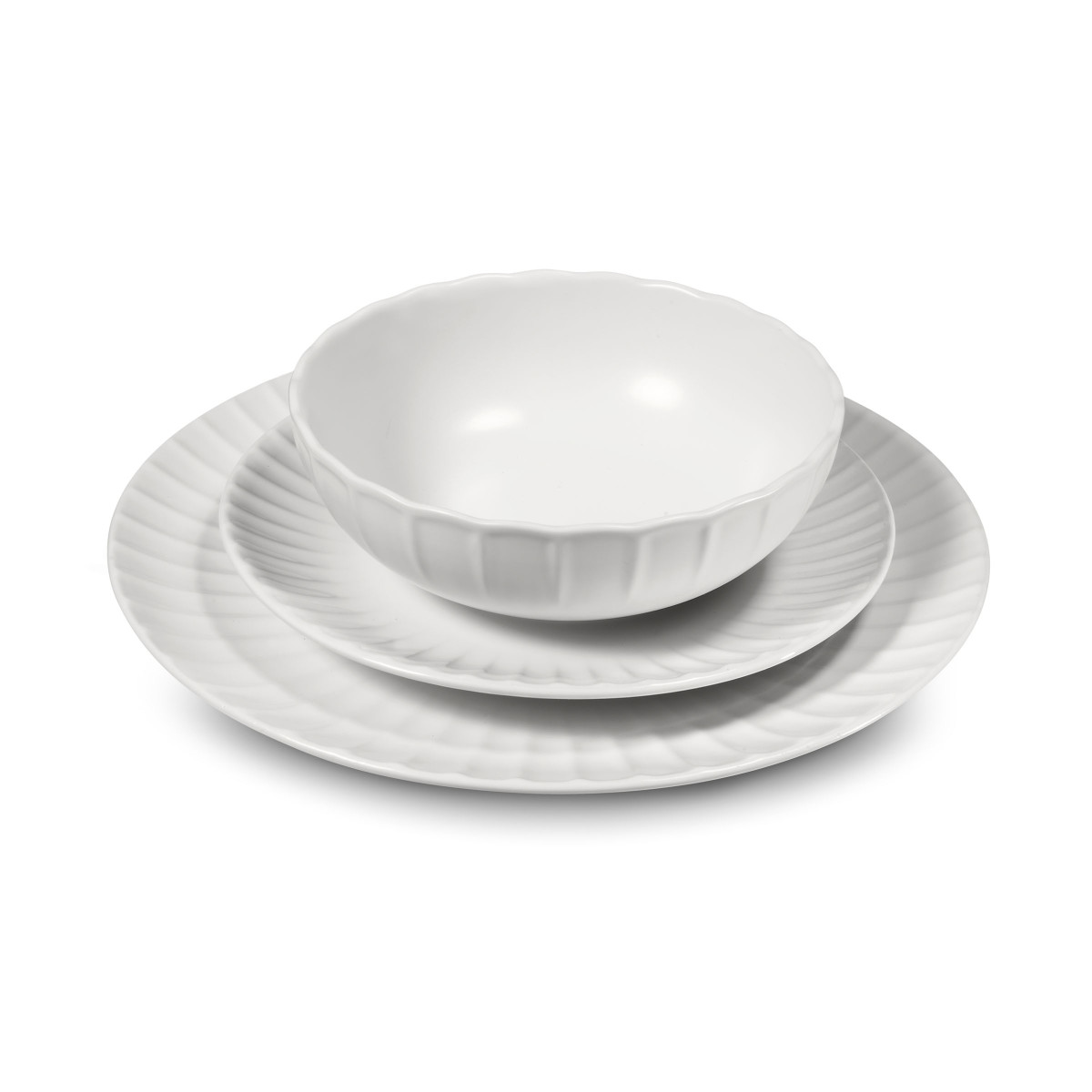 Colette - service 18 pièces MEDARD DE NOBLAT Blanc
