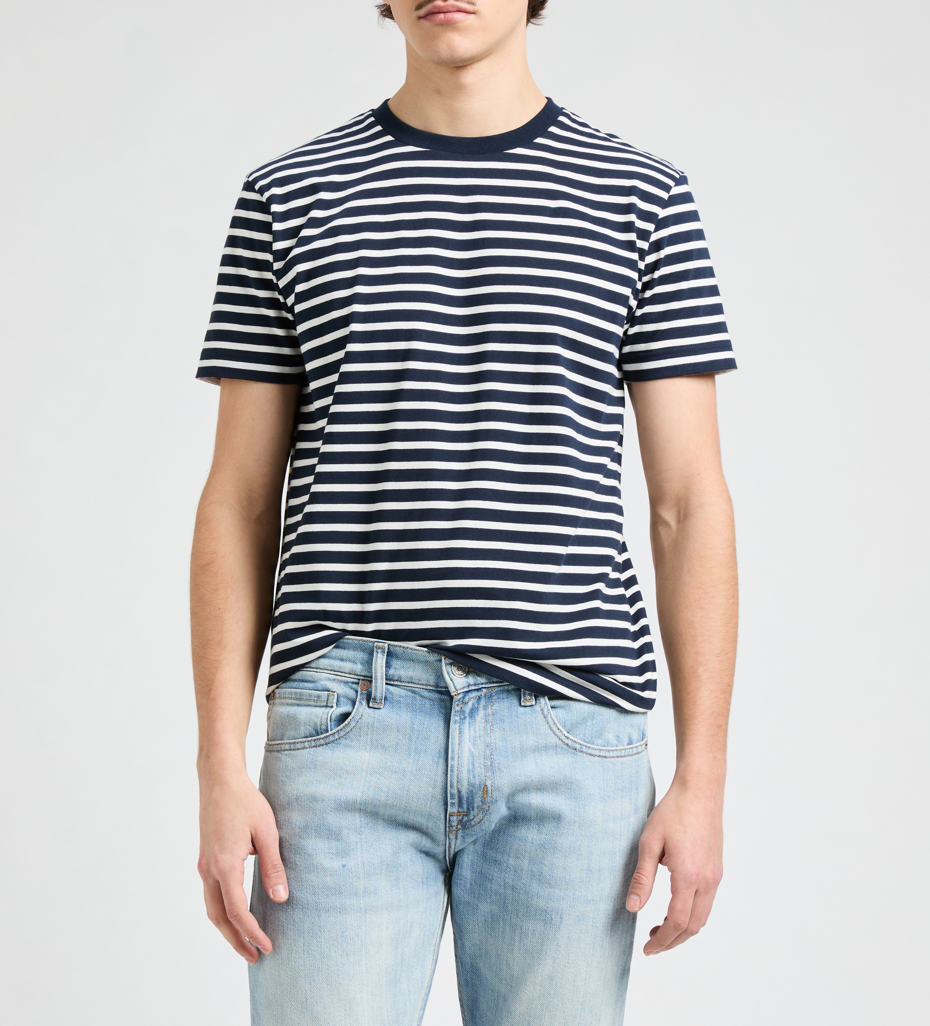 Striped T-shirt AU PRINTEMPS PARIS Blue