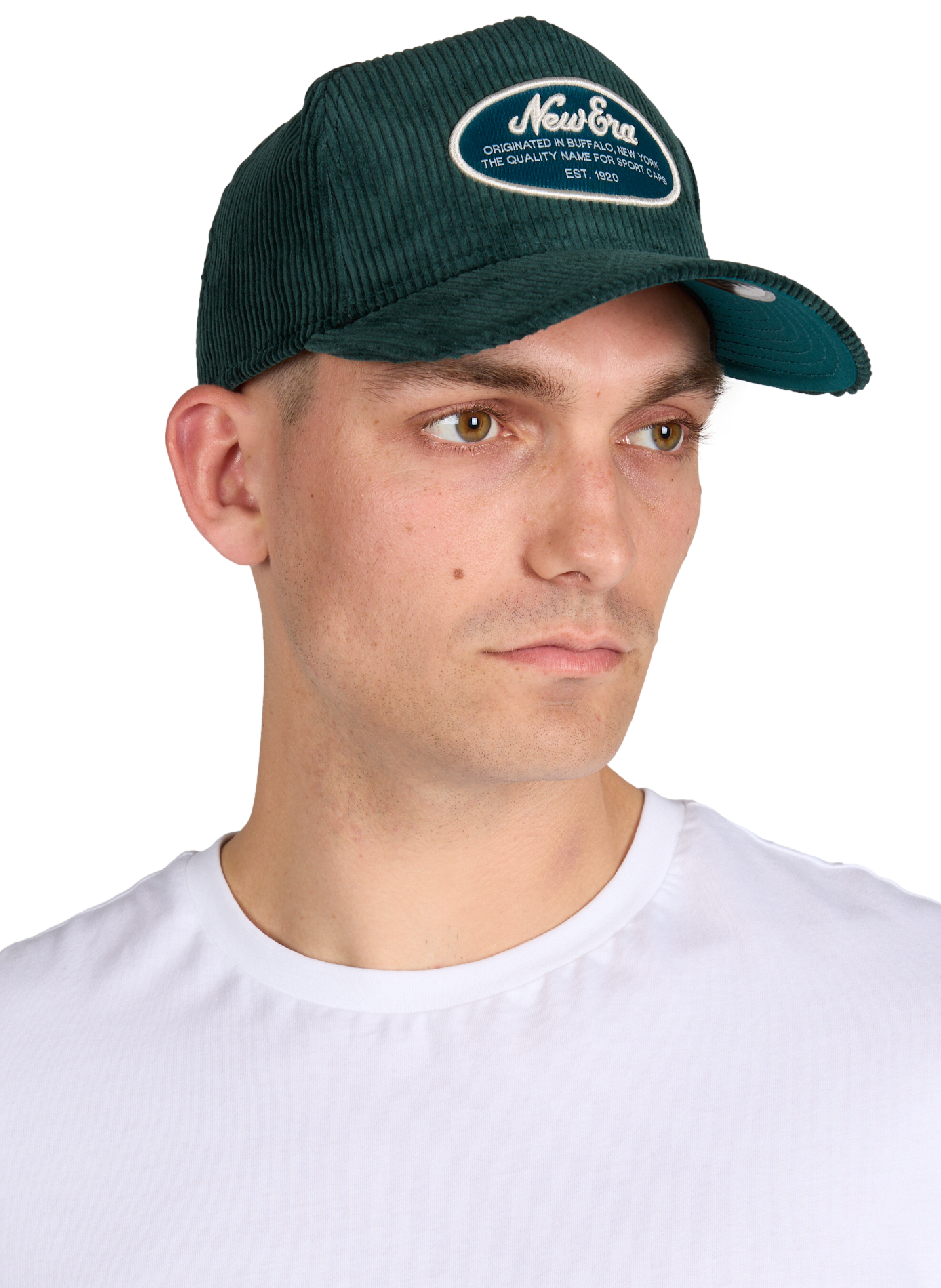 Cap Patch Cord E-Frame in cotton NEW ERA Green