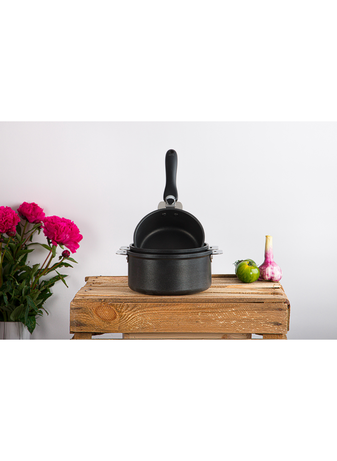 Poignée amovible Cookway CRISTEL Noir