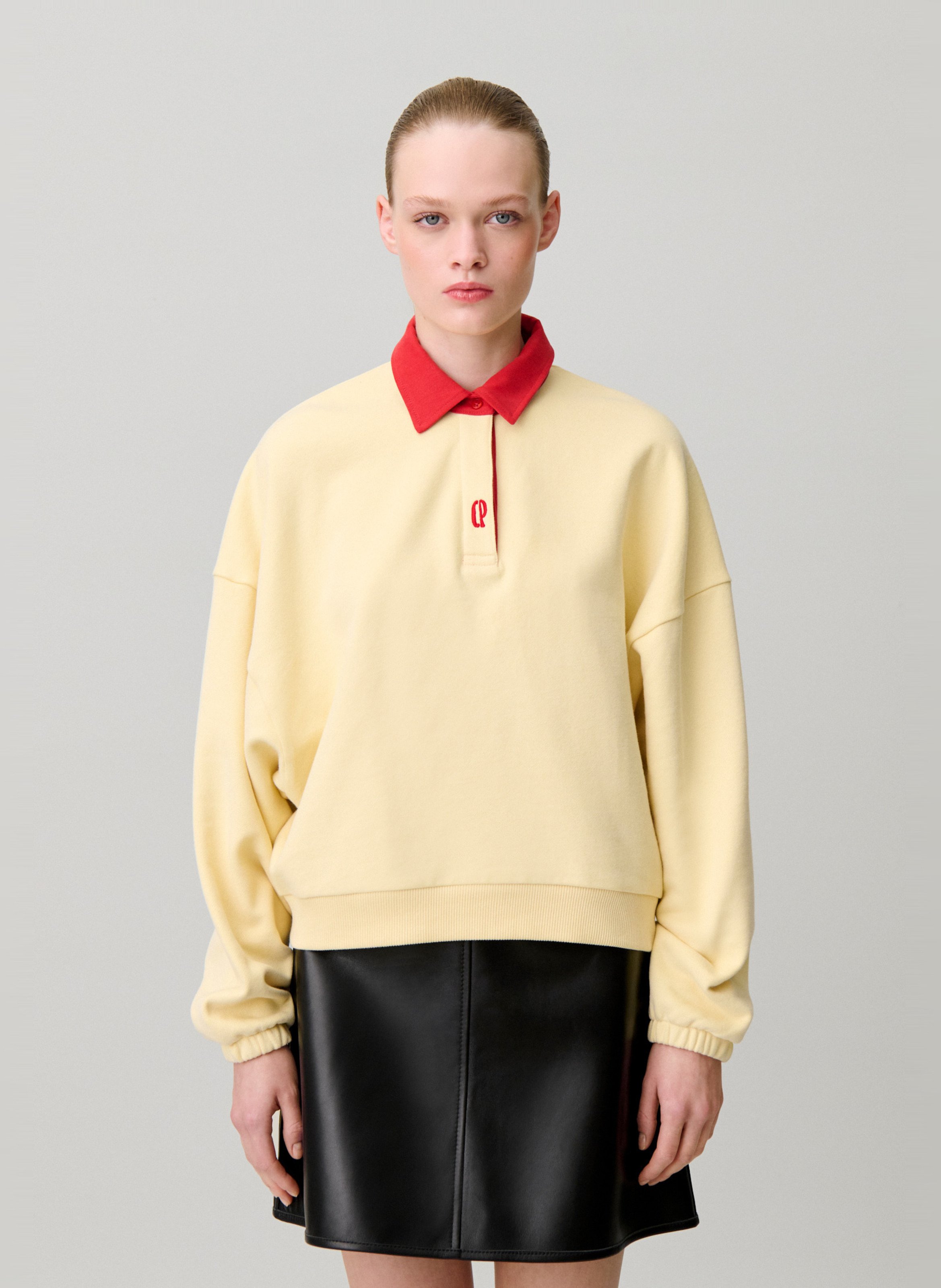 Sweat oversize en coton CLAUDIE PIERLOT Multicolore