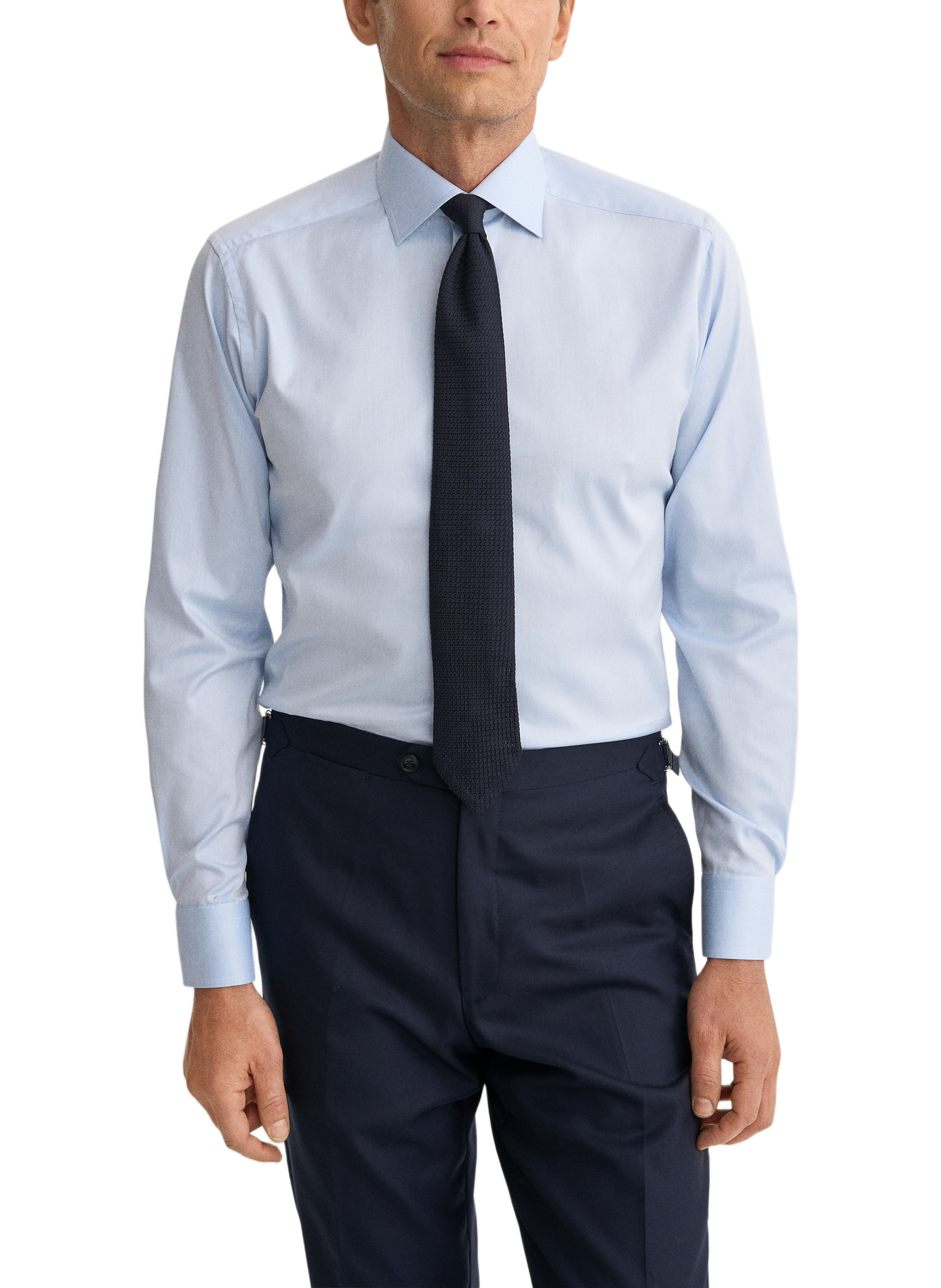 Cotton shirt ETON Blue