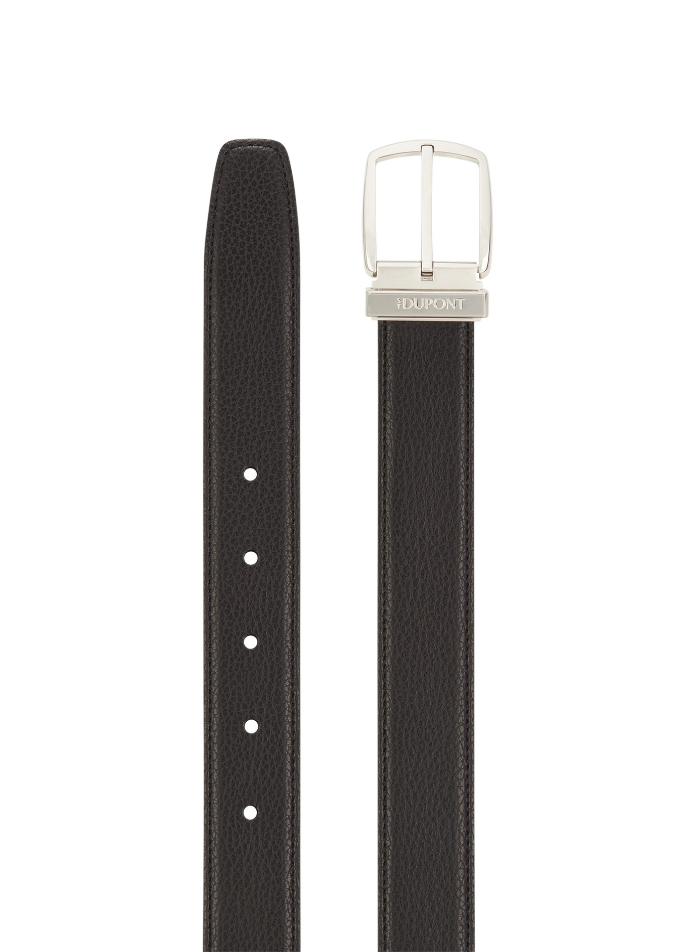 Grained leather Line D belt S.T. DUPONT Black