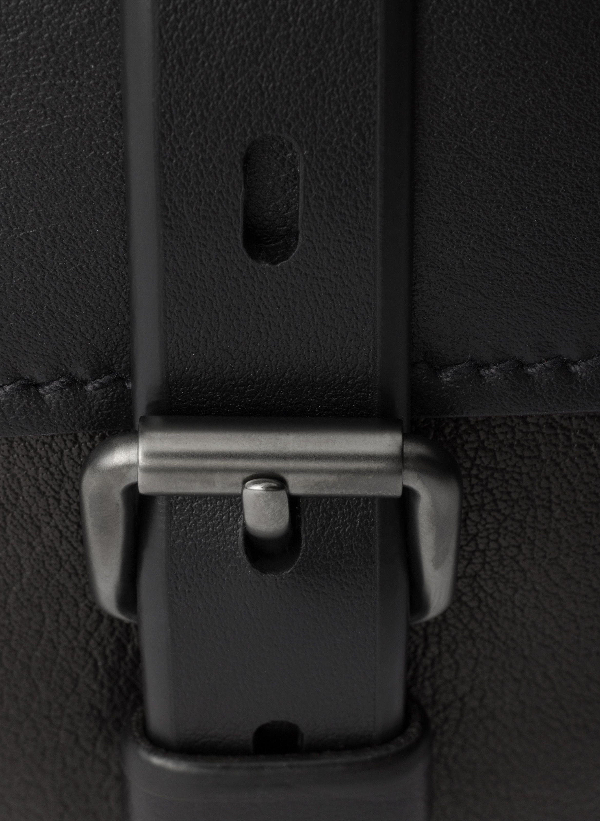 Sac porté épaule prada route en cuir PRADA Noir