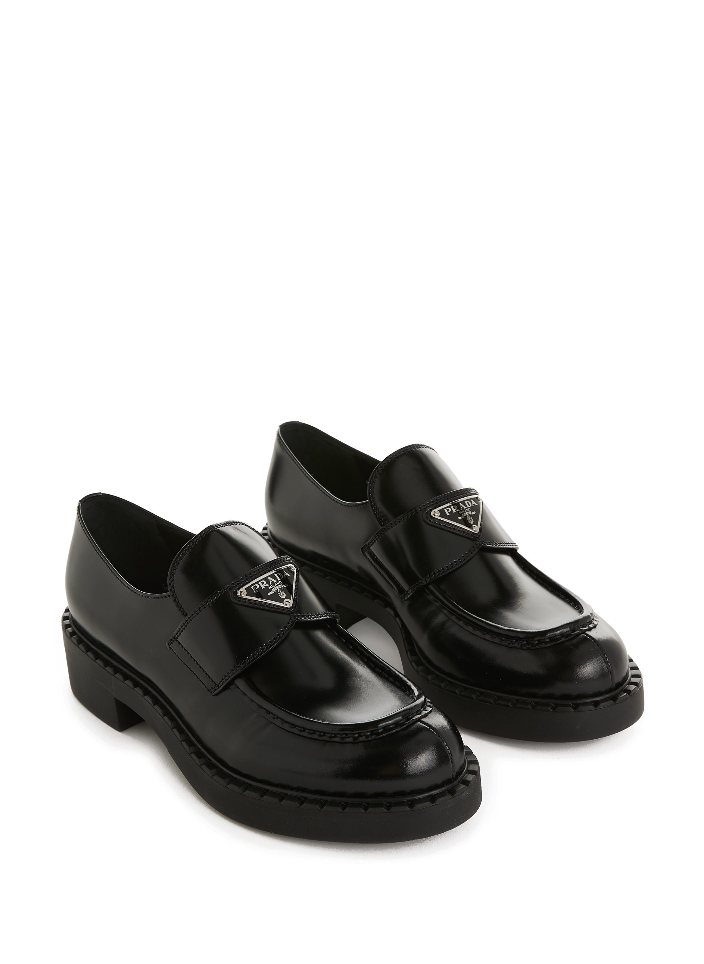 LOAFERS PRADA Black
