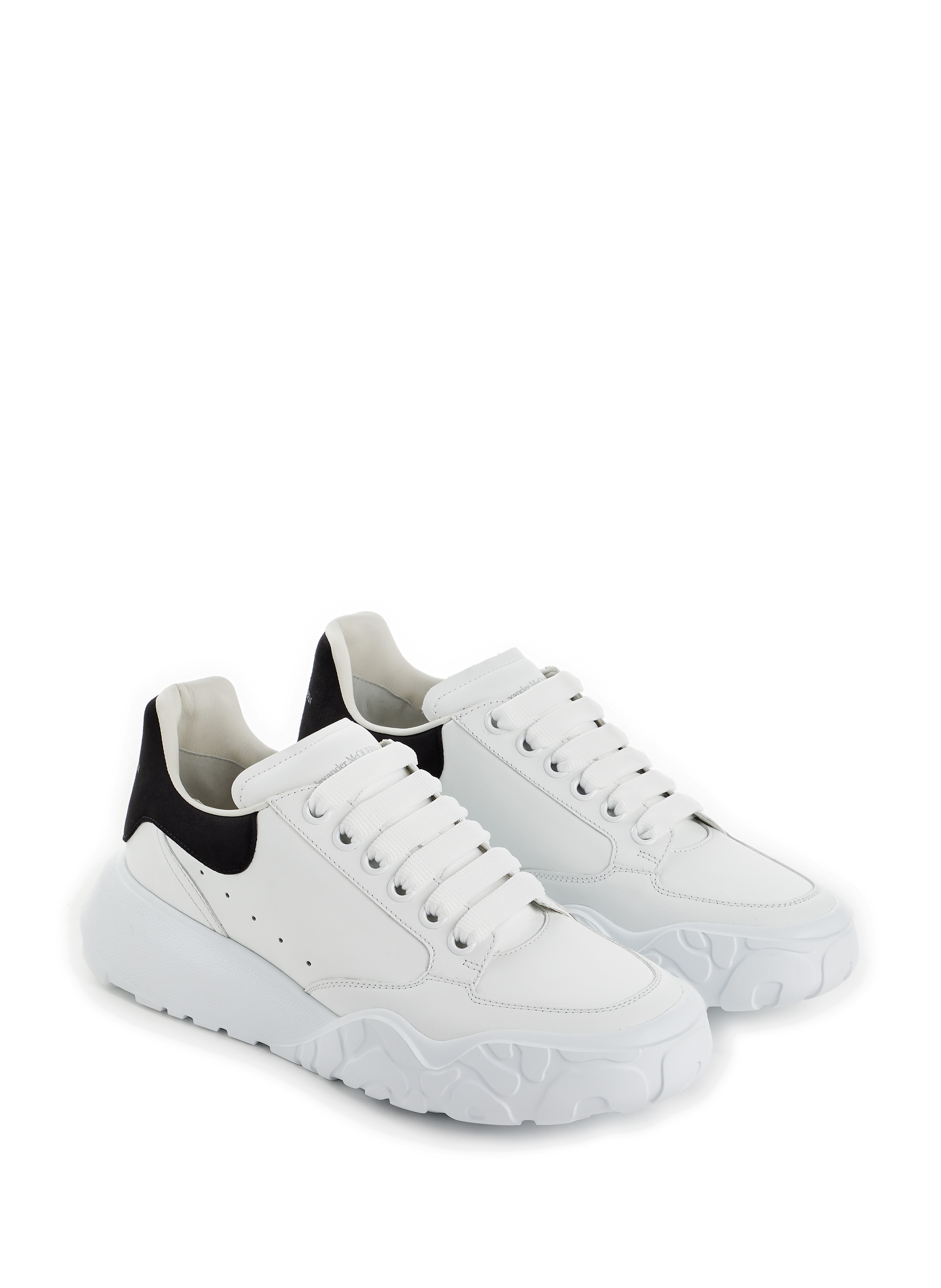 Baskets Court Trainer en cuir