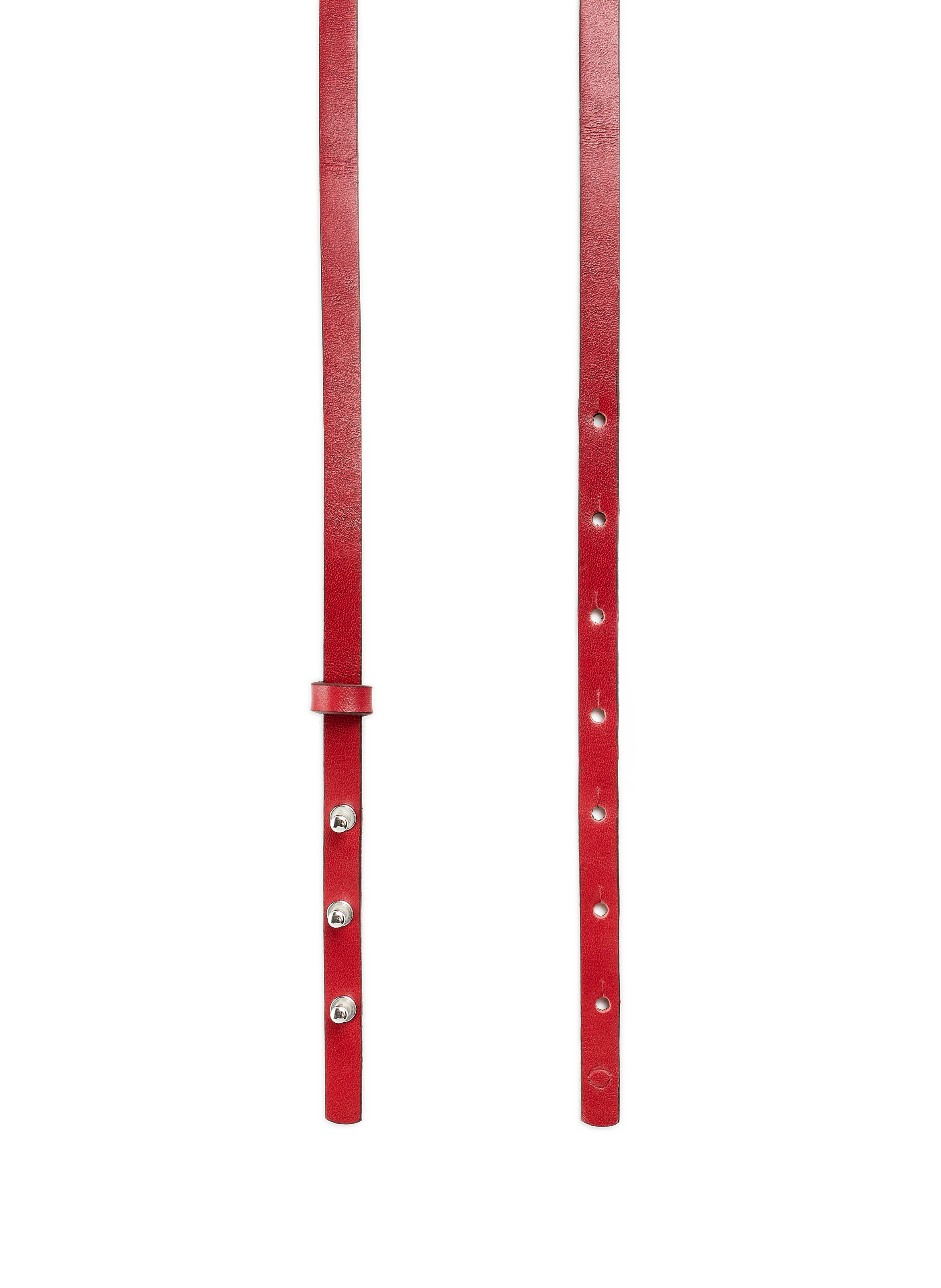 Ceinture la Double tour en cuir