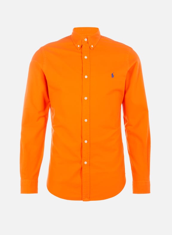 Chemise en coton Orange by POLO RALPH LAUREN POLO RALPH LAUREN Chemise en coton Orange