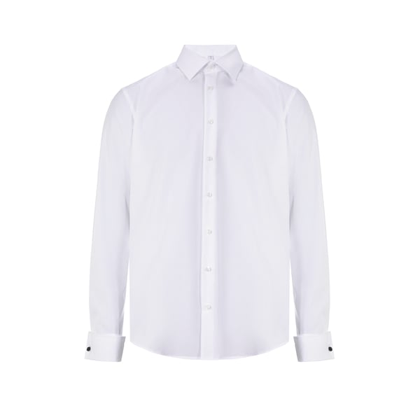 Chemise slim en coton