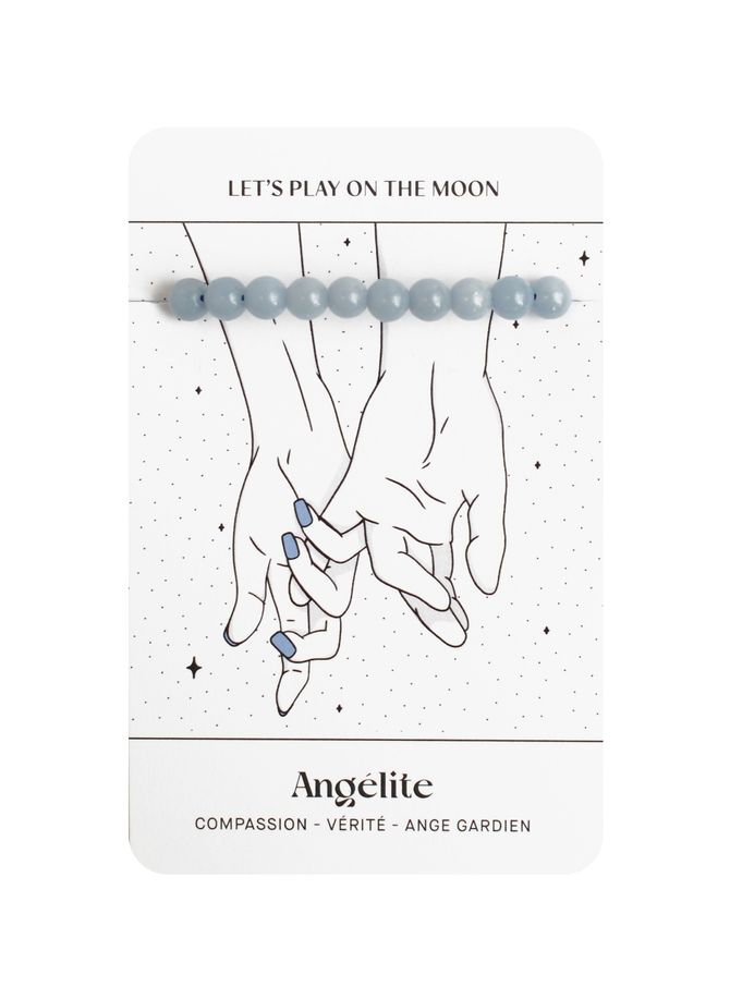 Angelite هيا نلعب على سوار القمر