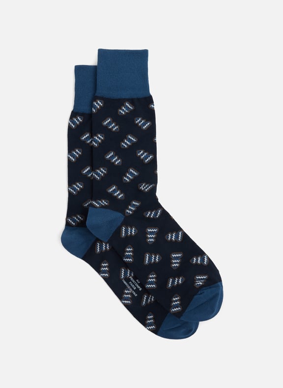 Chaussettes en coton Bleu by AU PRINTEMPS PARIS AU PRINTEMPS PARIS Chaussettes en coton Bleu