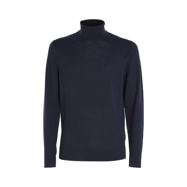 Pull col roulé en laine