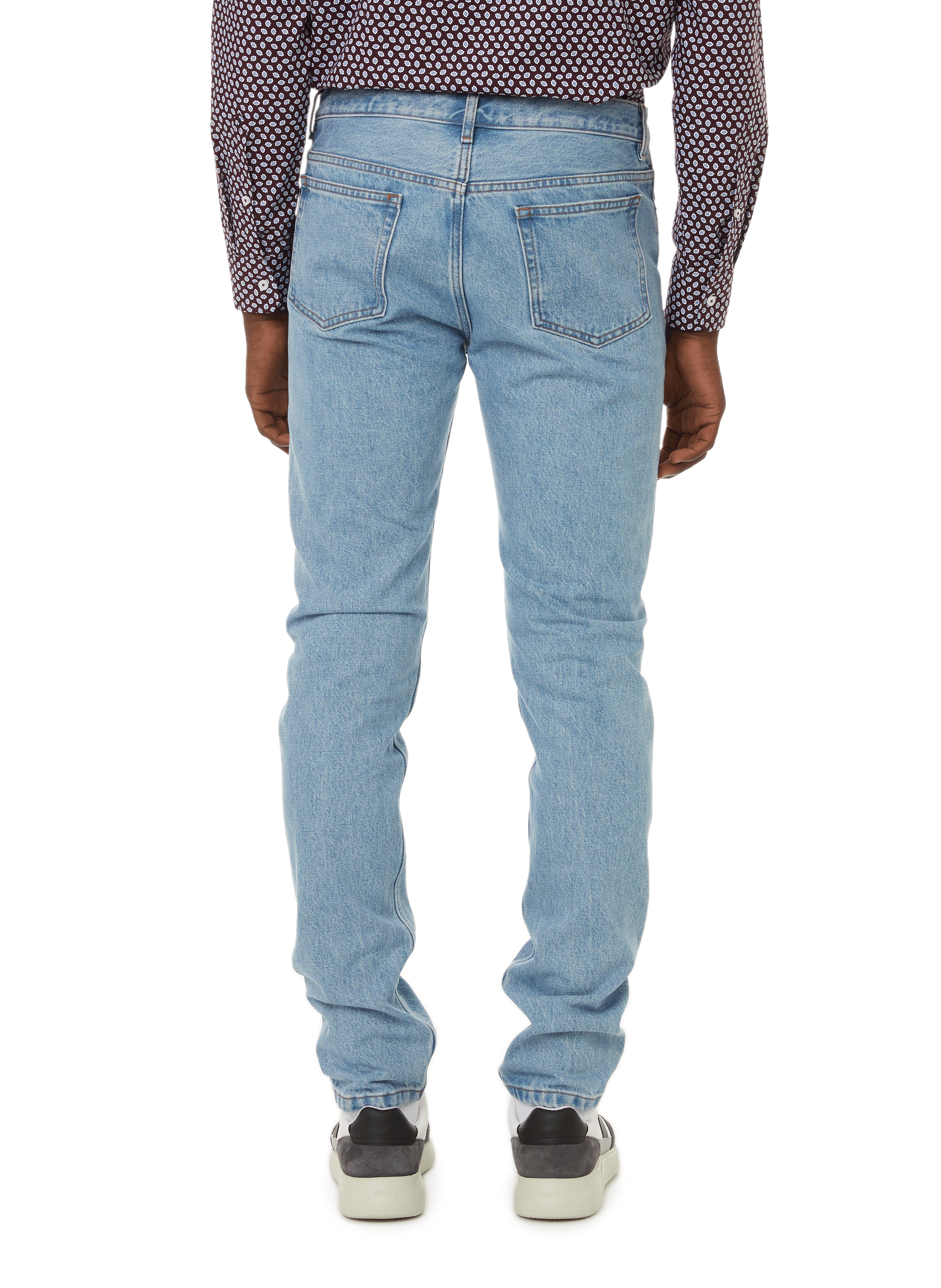 Coeta straight-fit cotton jeans A.P.C. Blue