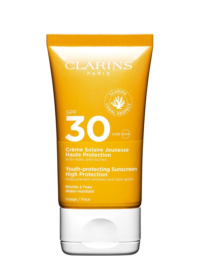 CLARINS high protection youth sunscreen for face spf30