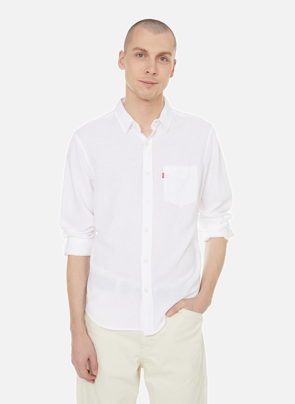 LEVI'S Plain shirt White