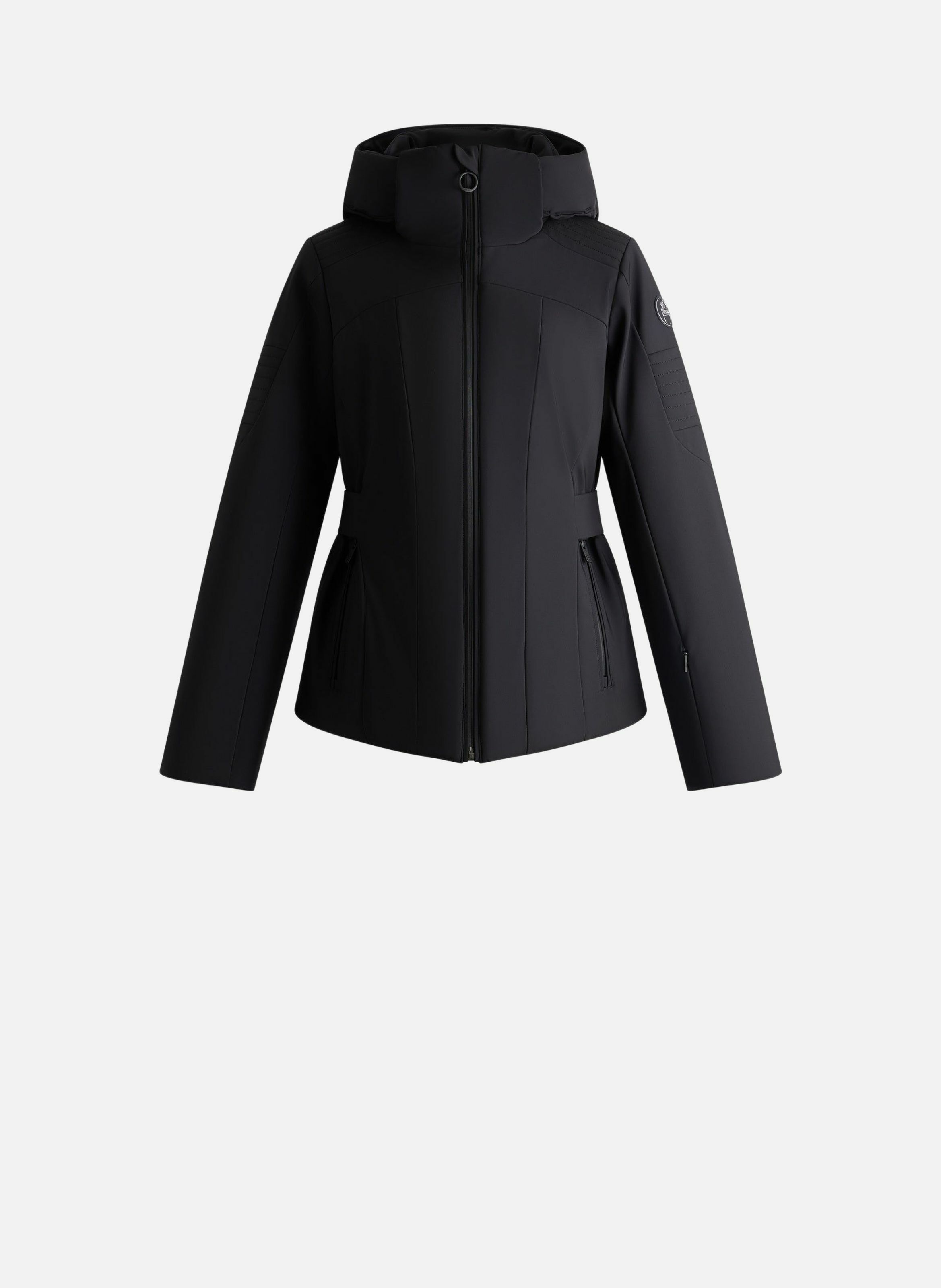 Veste de ski katarina col tailleur coupe regular FUSALP Noir