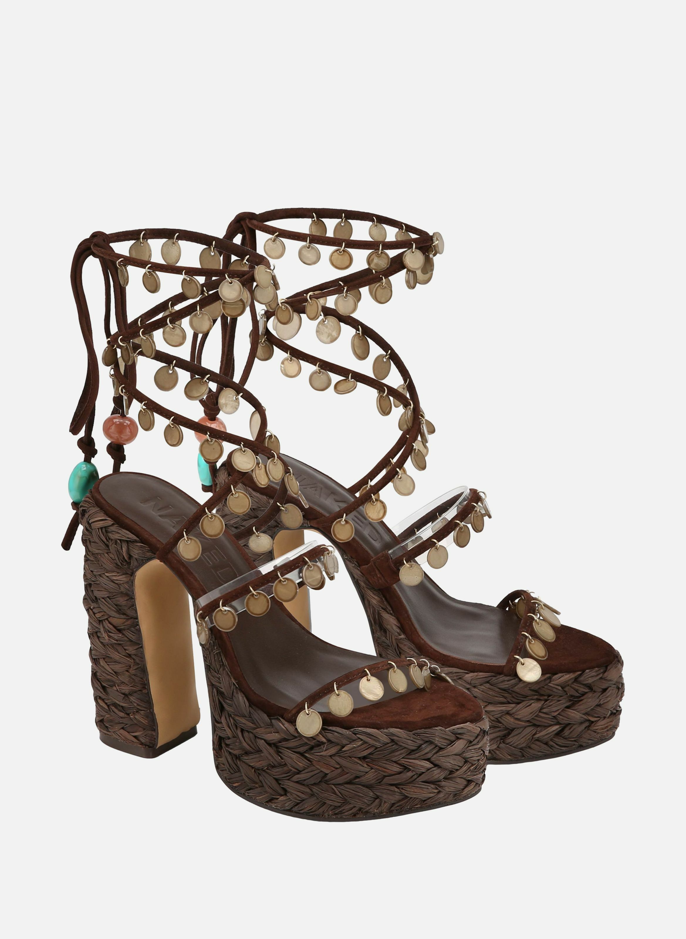 Escarpins fantastic NAKED WOLFE Marron